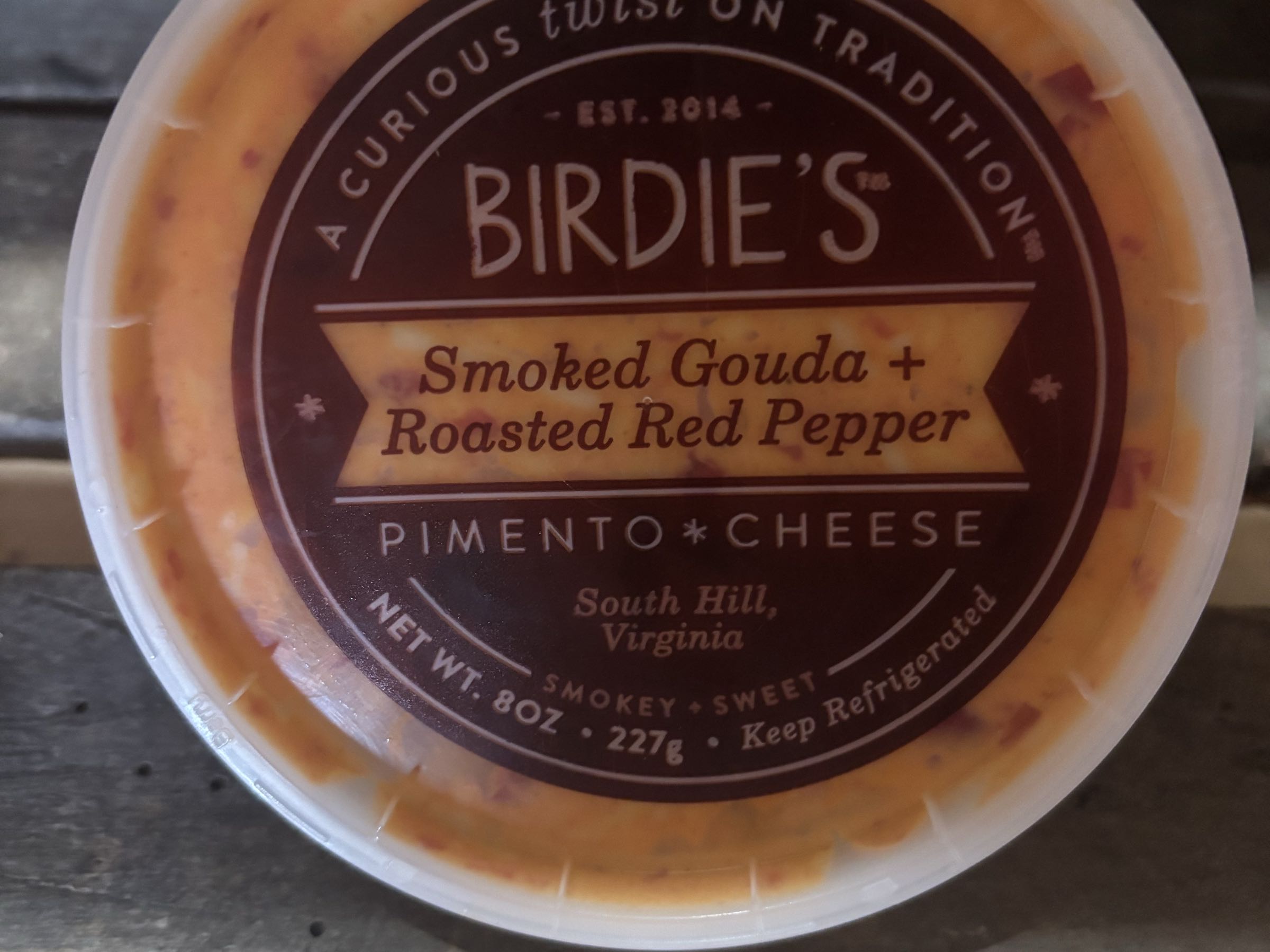 Birdie’s Smoked Gouda Roasted Red Pepper Pimento Cheese
