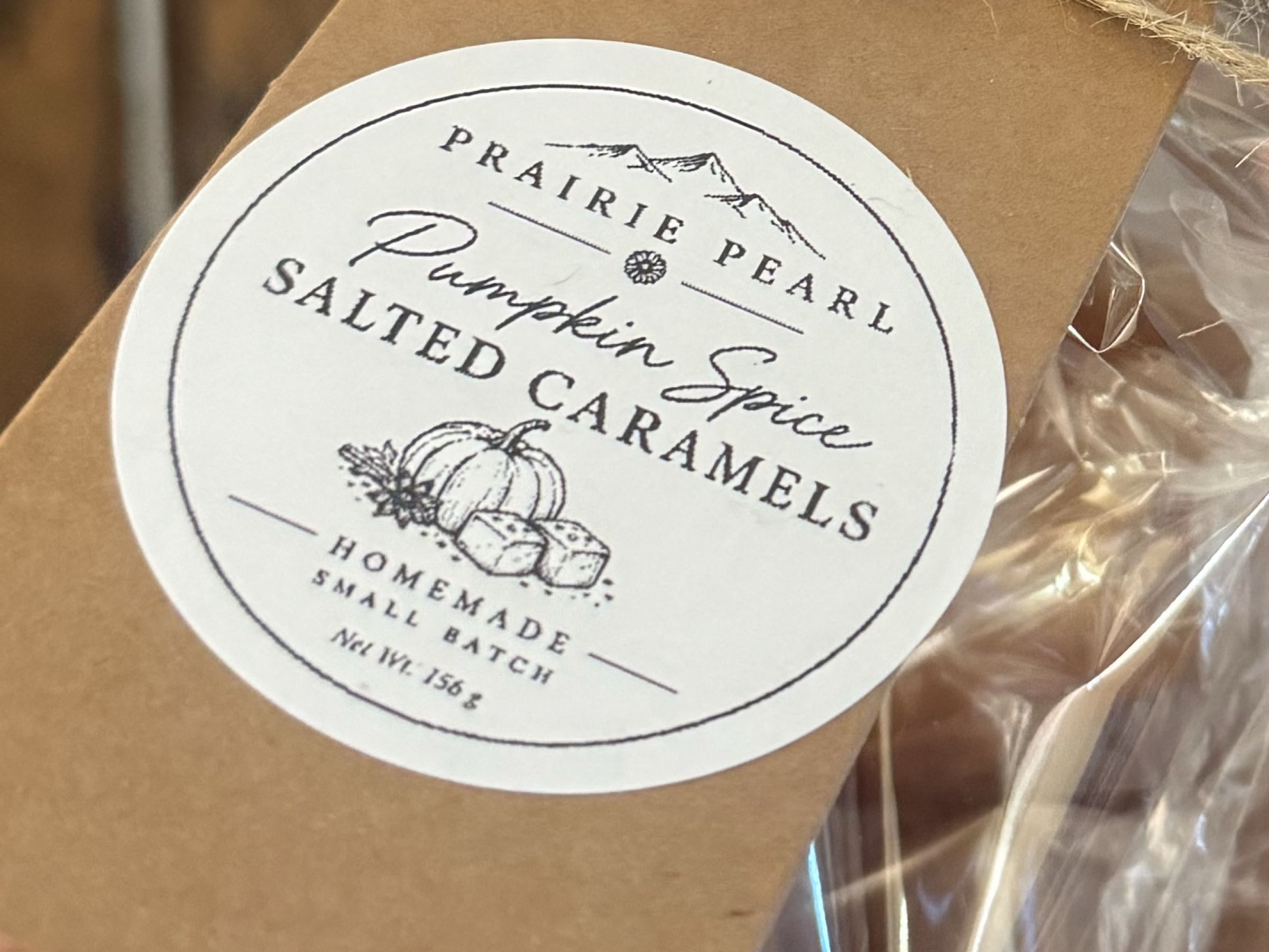 Thumbnail image 3 for Pumpkin Spice Salted Chewy Caramels