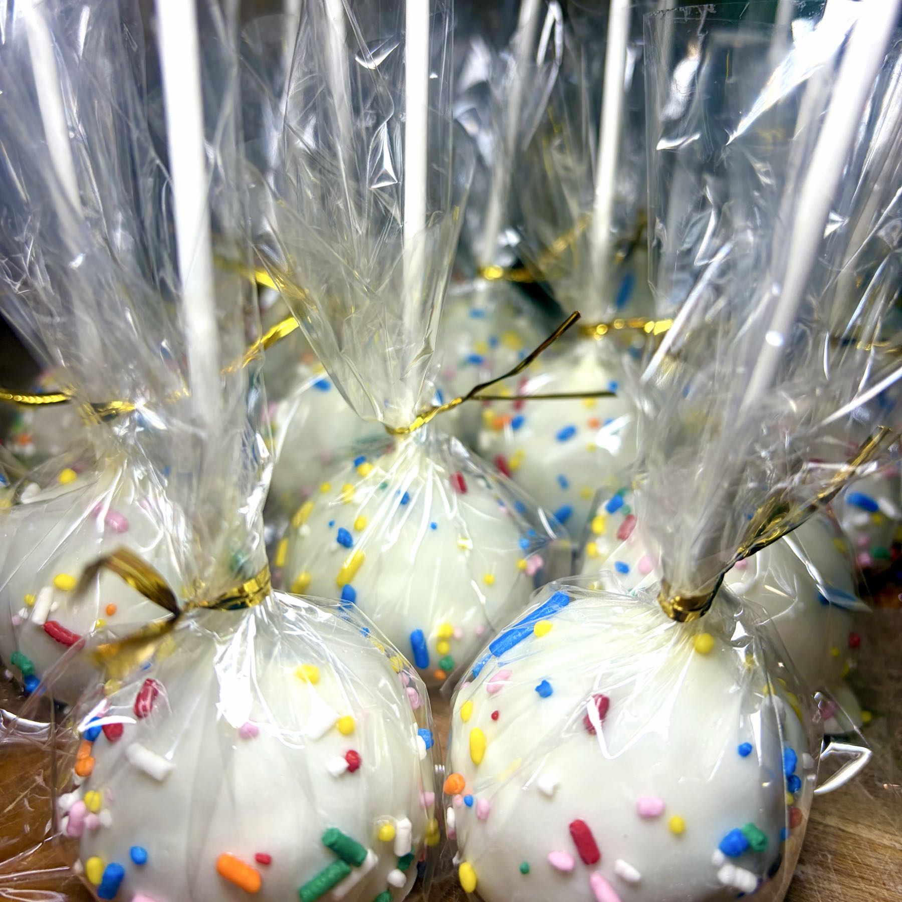 Sourdough cake pops