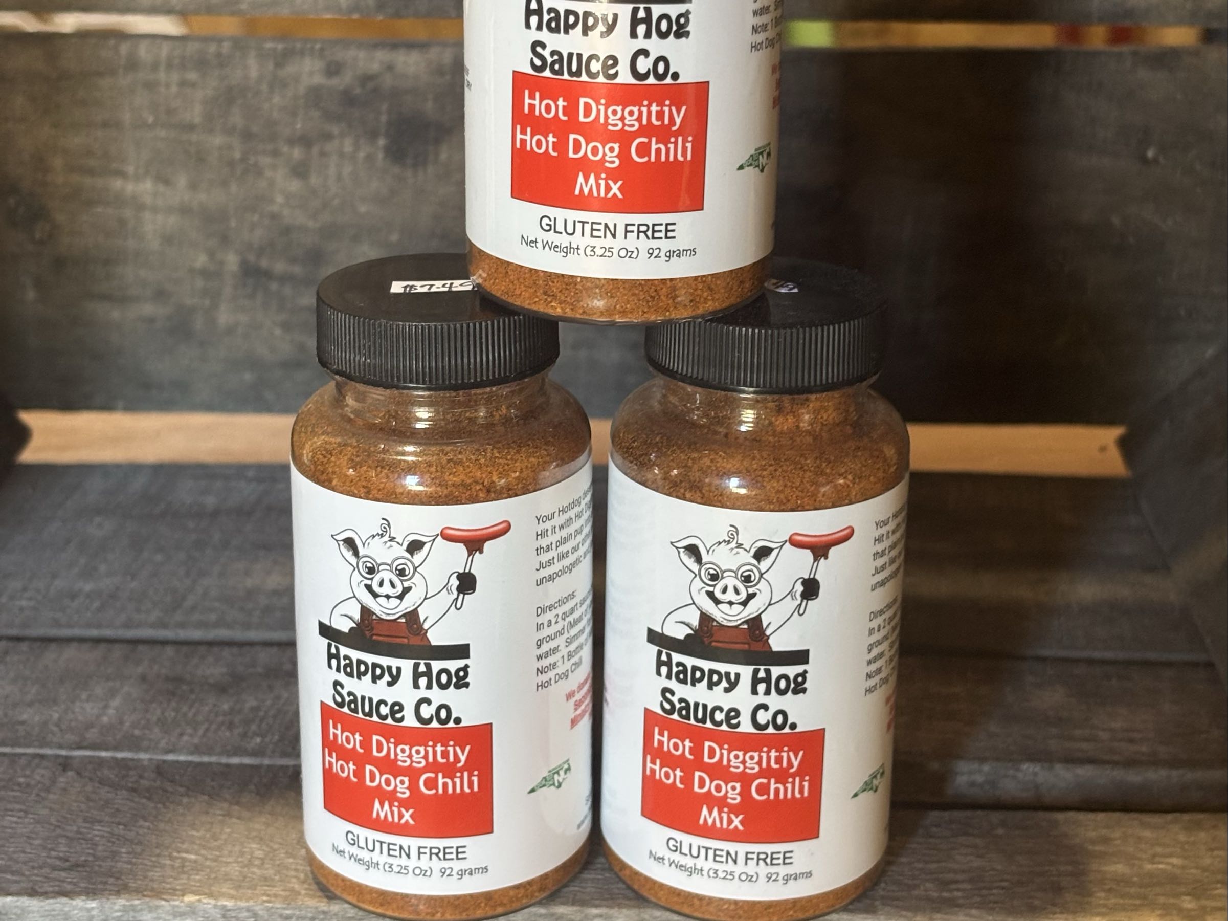 Happy Hog Sauce Co. Hot Diggitiy Hot Dog Chili Mix