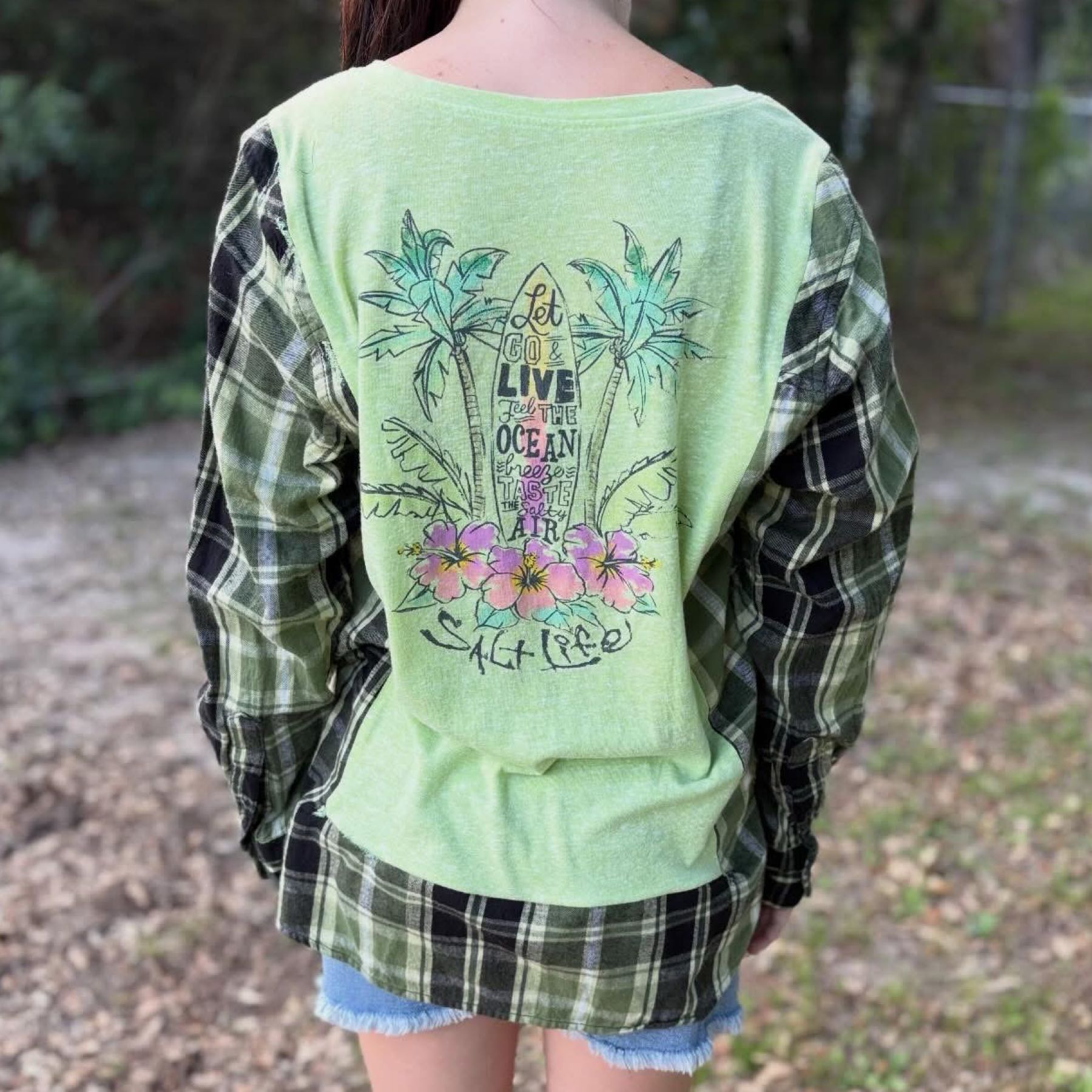 Salty Life Campfire T
