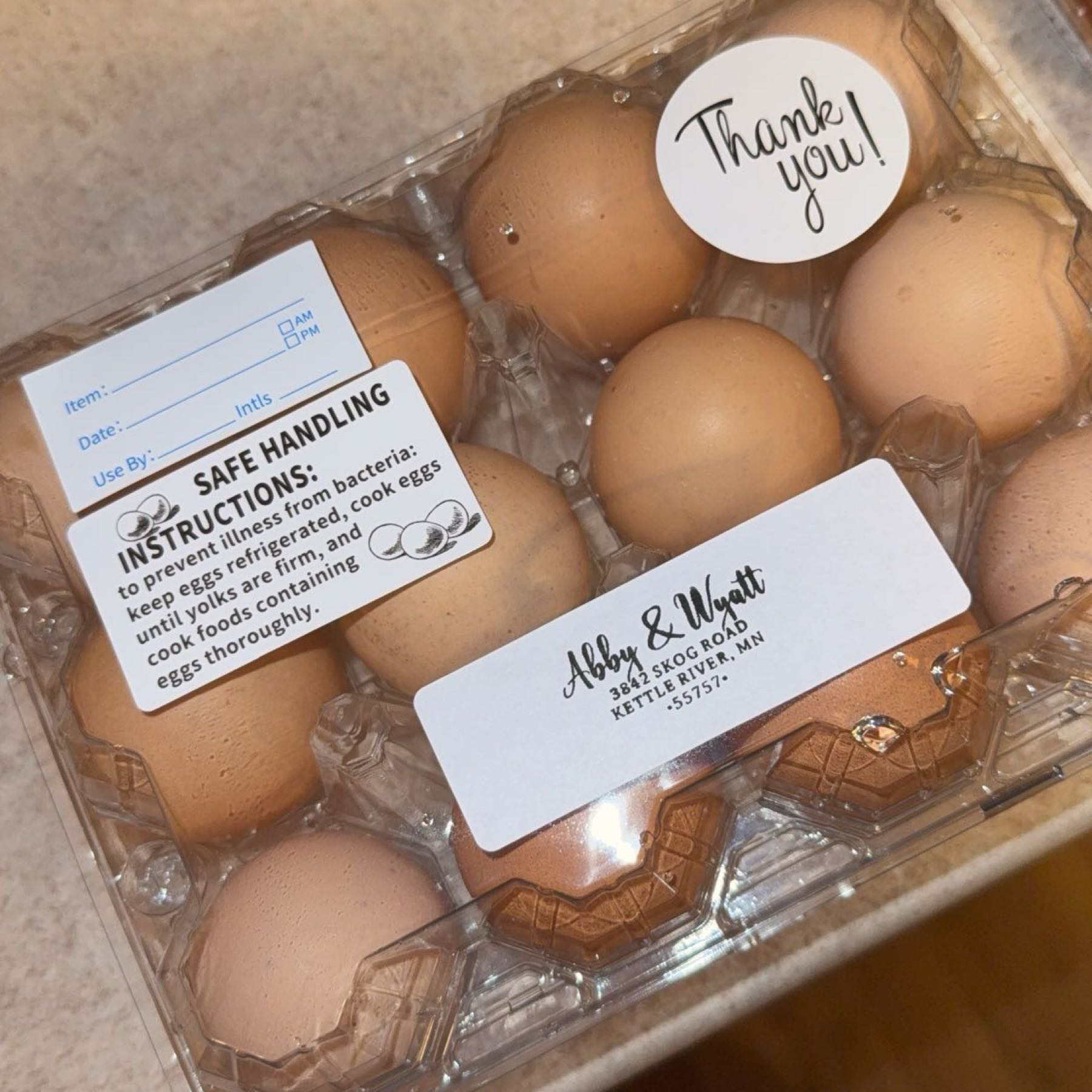 Thumbnail image 1 for Farm Fresh Eggs LIGHT/WASHED