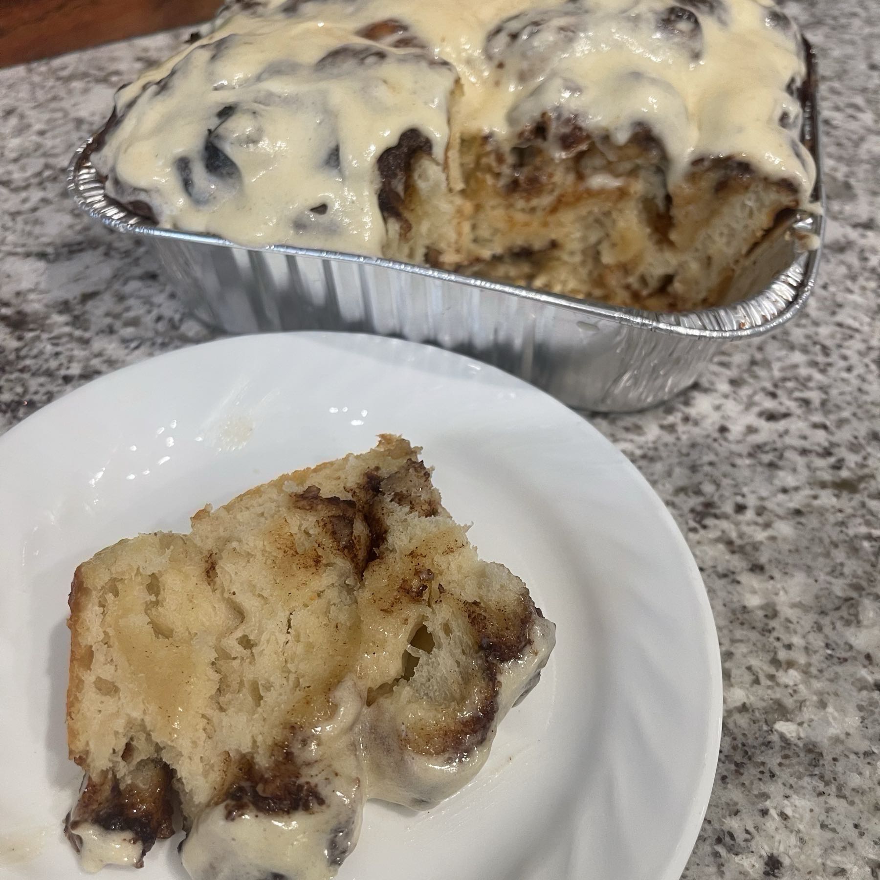 Cinnamon Roll Brioche Focaccia (Family Size)