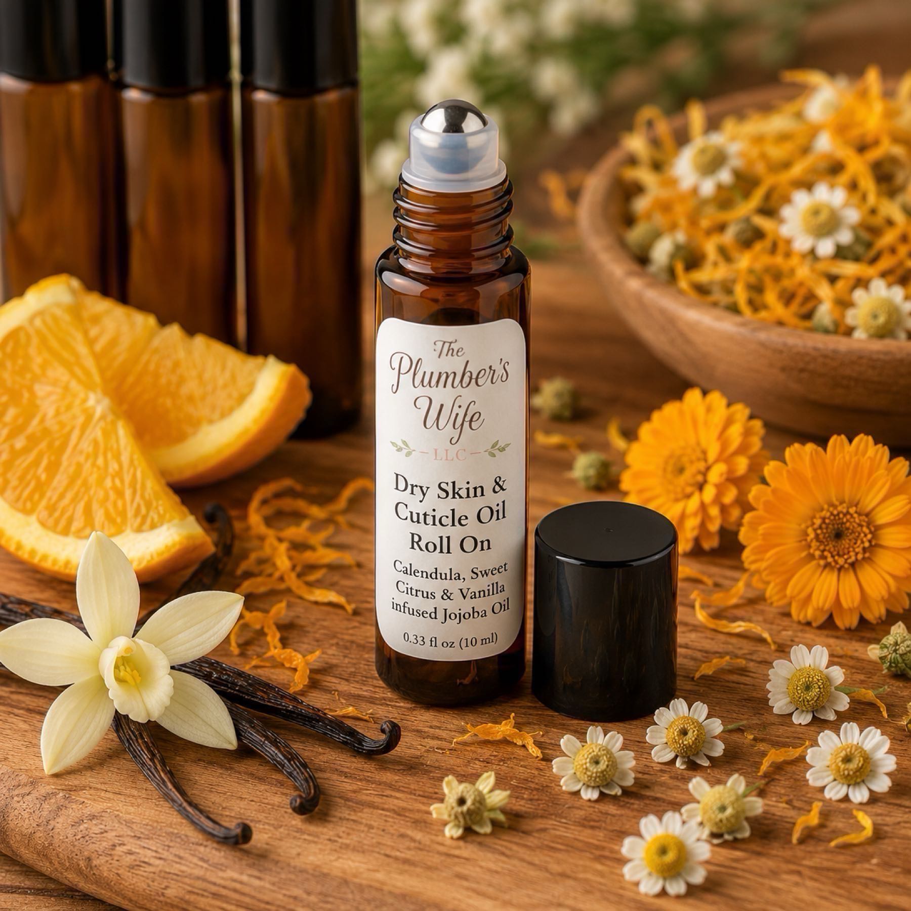 Dry Skin & Cuticle Oil Roll On