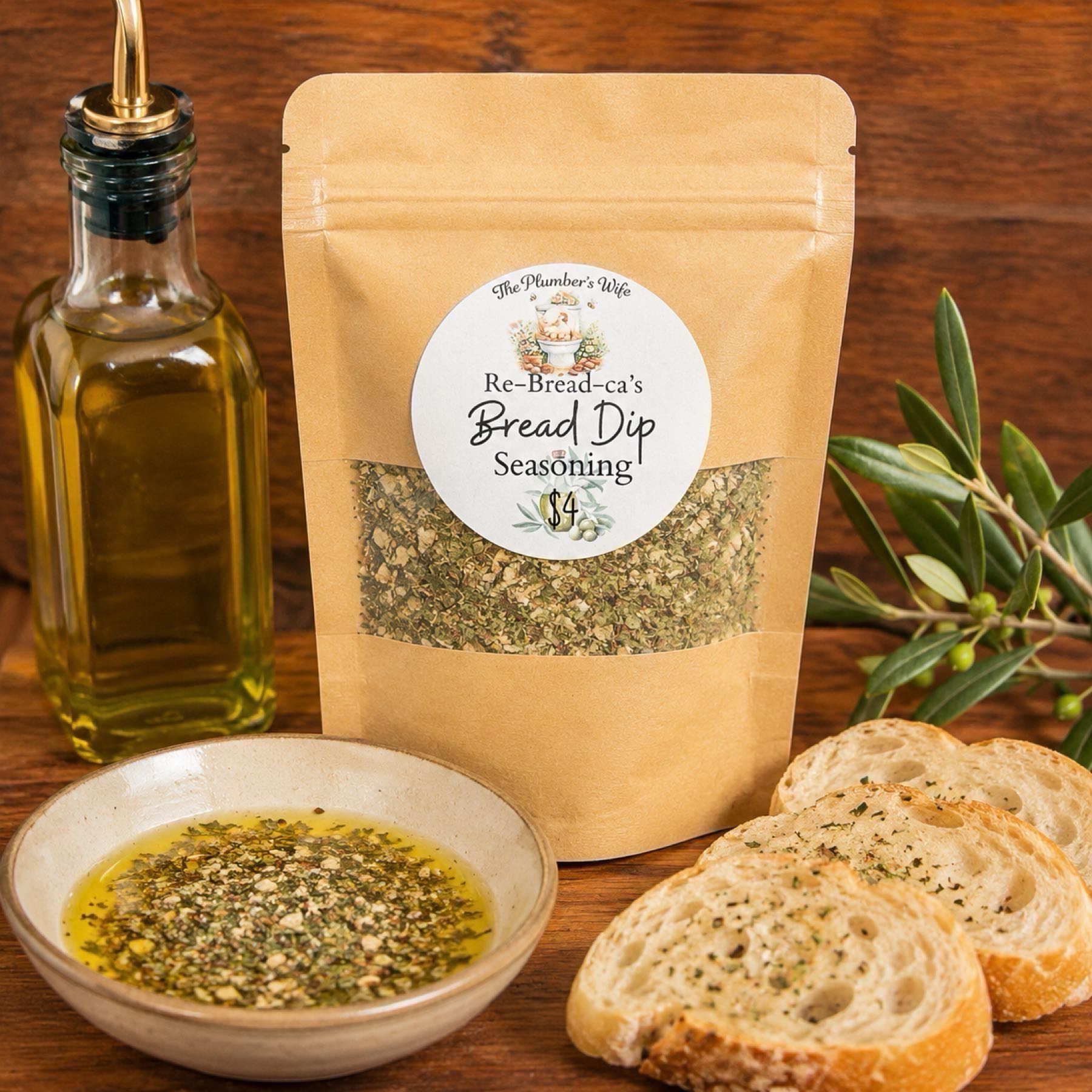 Bread Dip Seasoning Packet