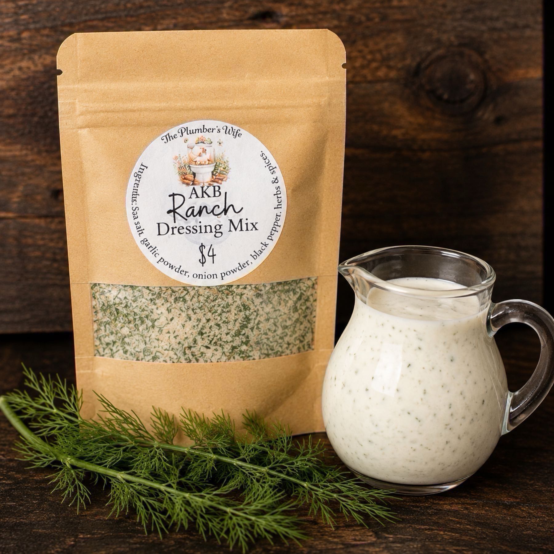 AKB Ranch Dressing Mix