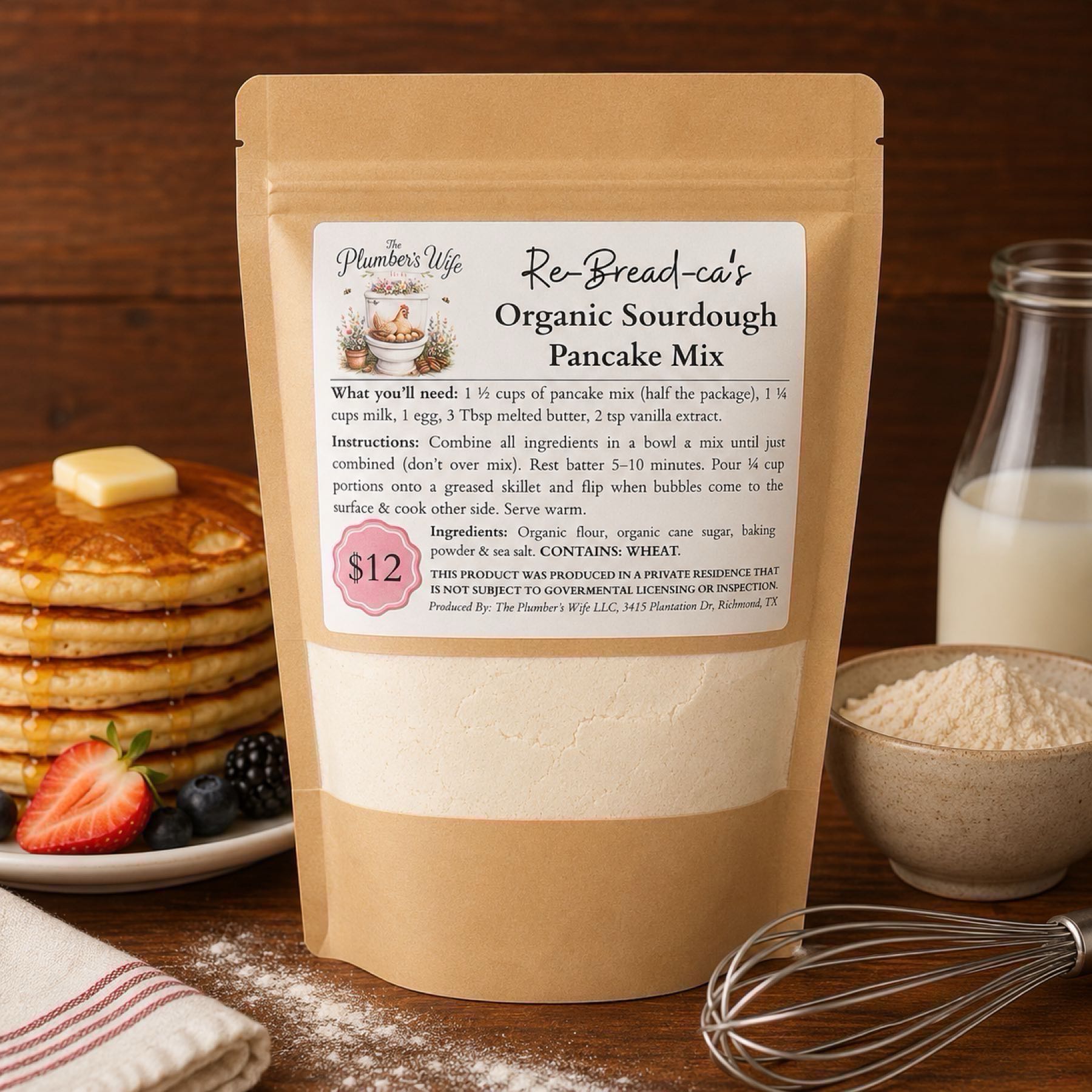 Sourdough Pancake Mix