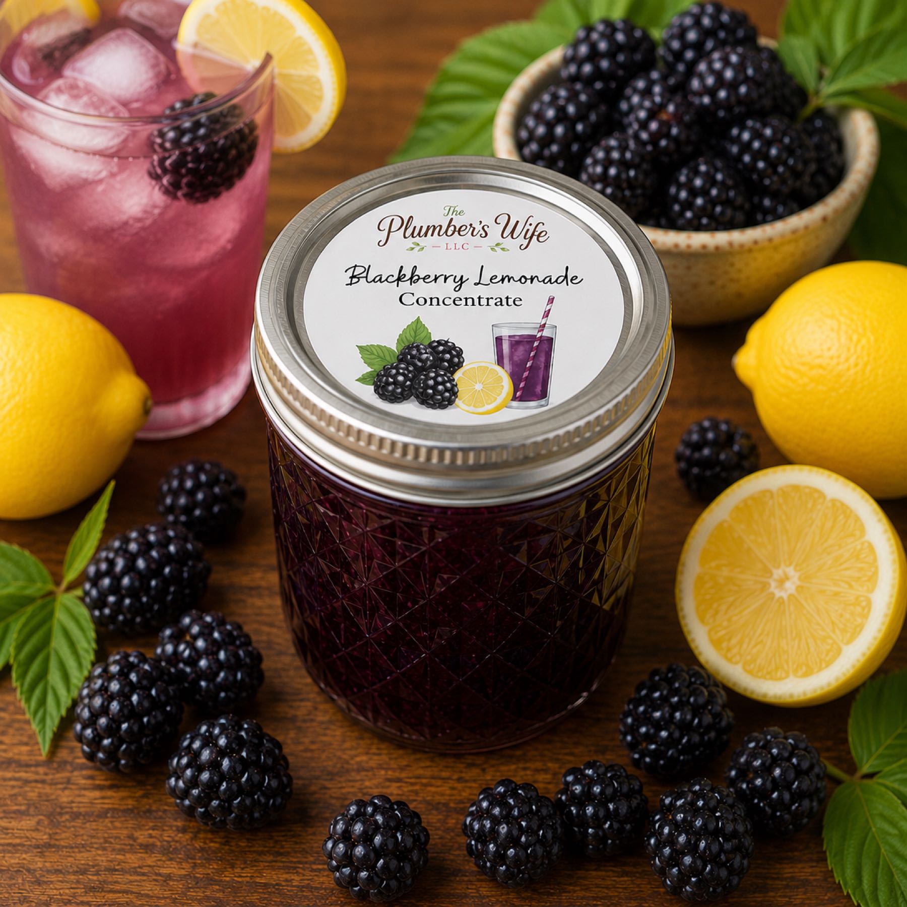 Blackberry Lemonade Concentrate