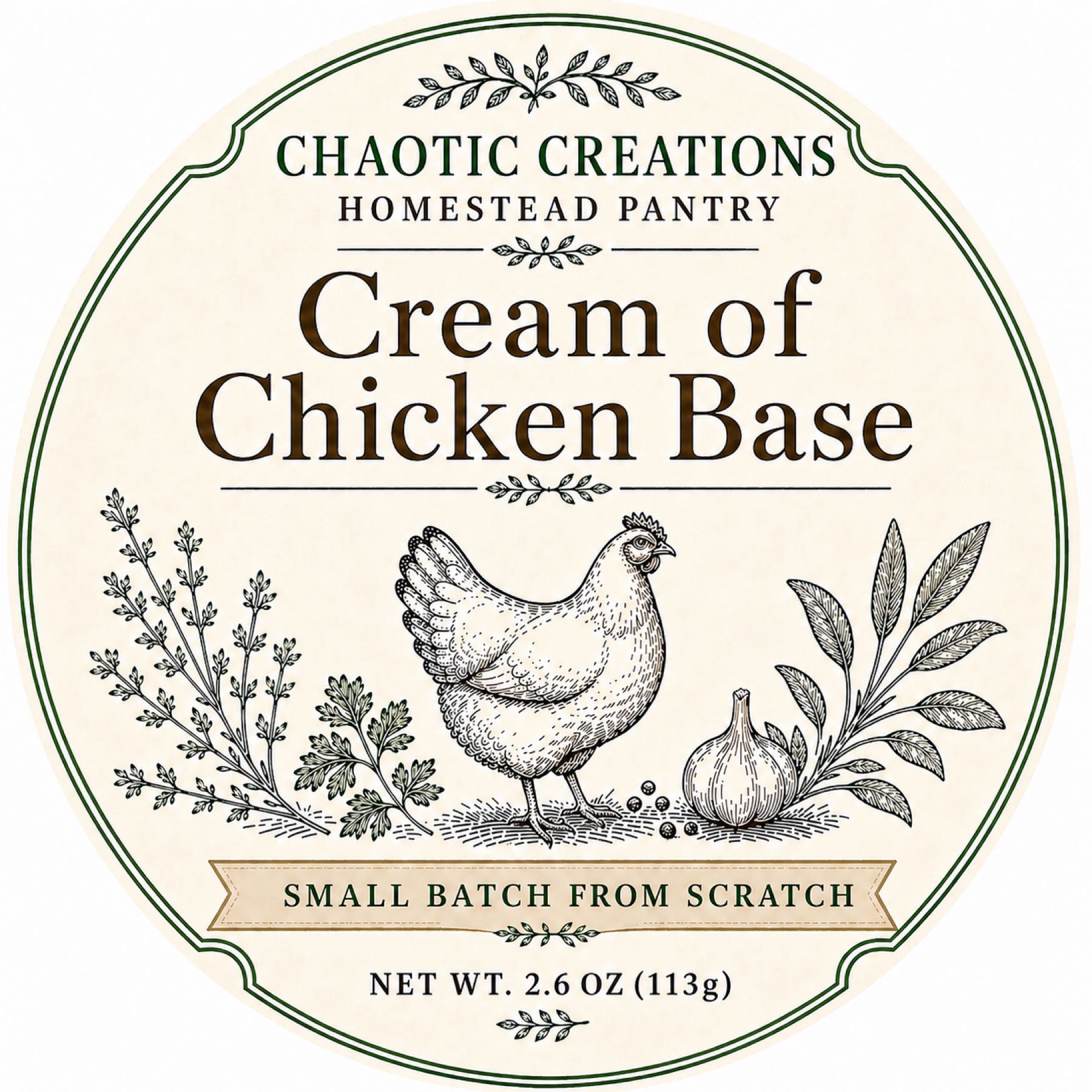 Cream of Chicken Soup Base