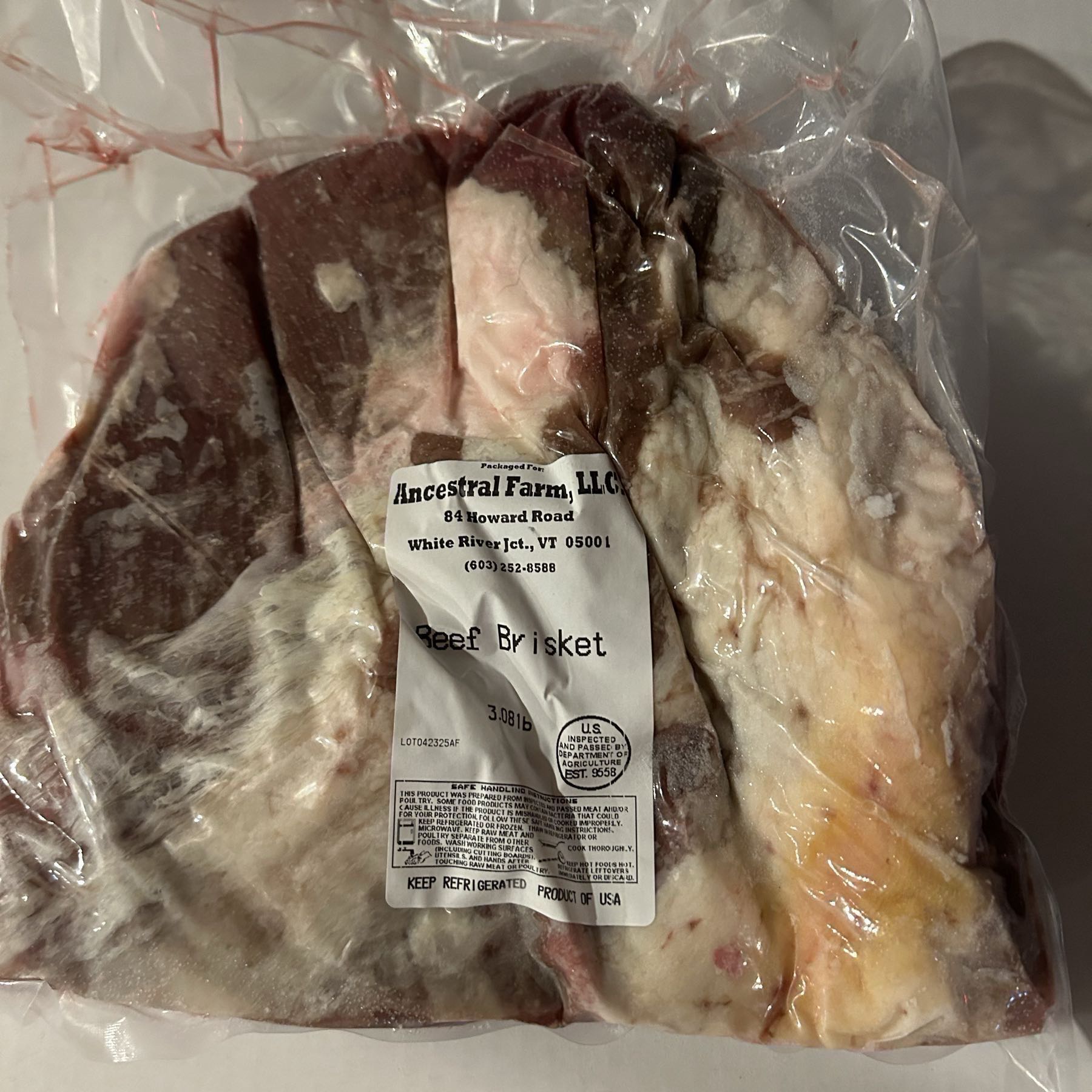 Brisket (3.30lbs)