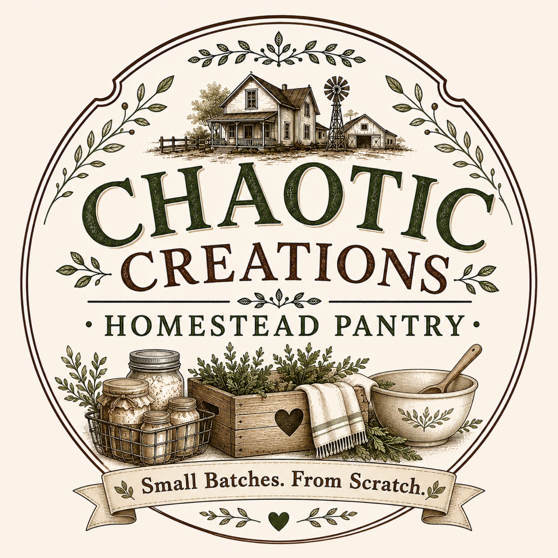 Shaylee, farm owner at Chaotic Creations Homestead Pantry