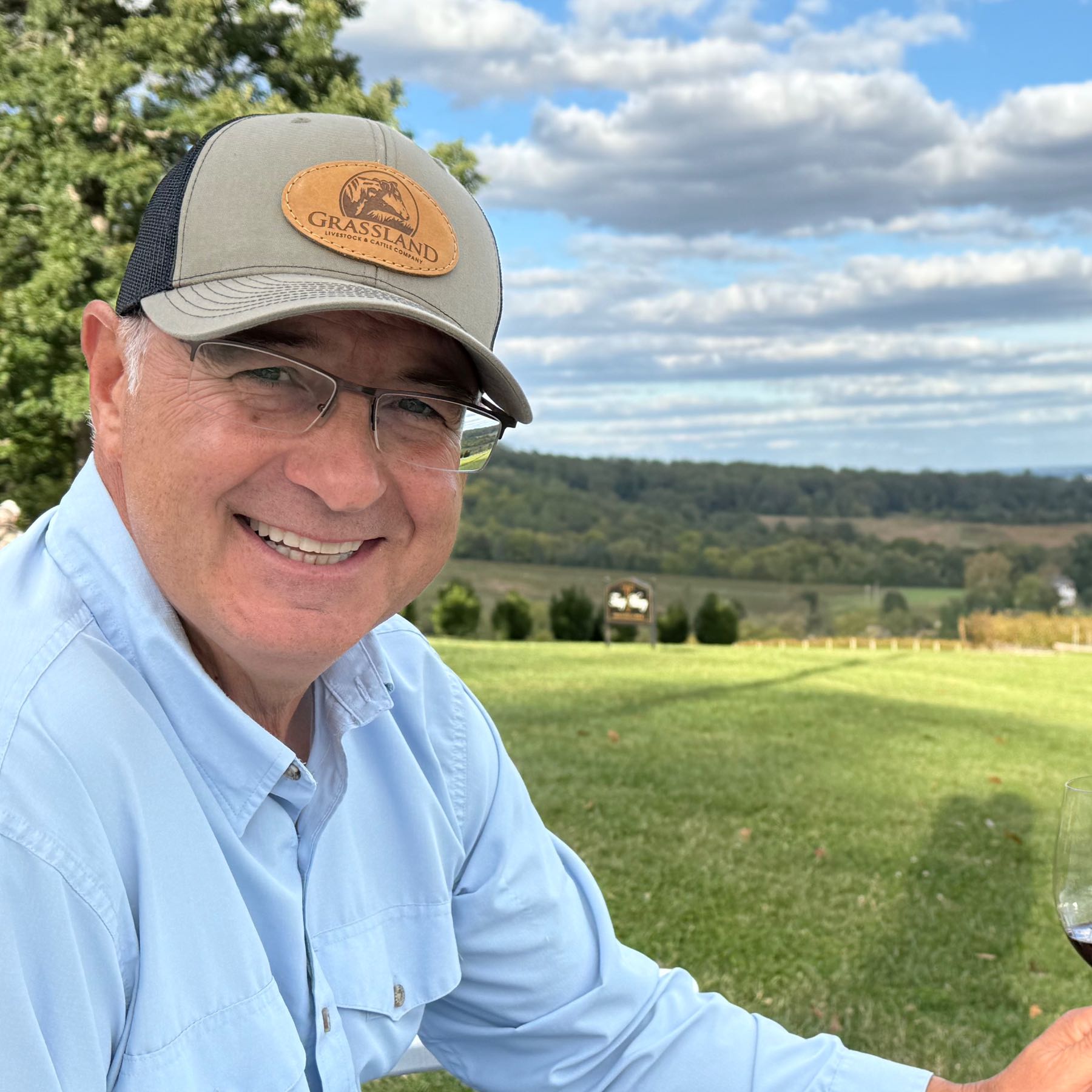Nick, farm owner at Grassland Ranch