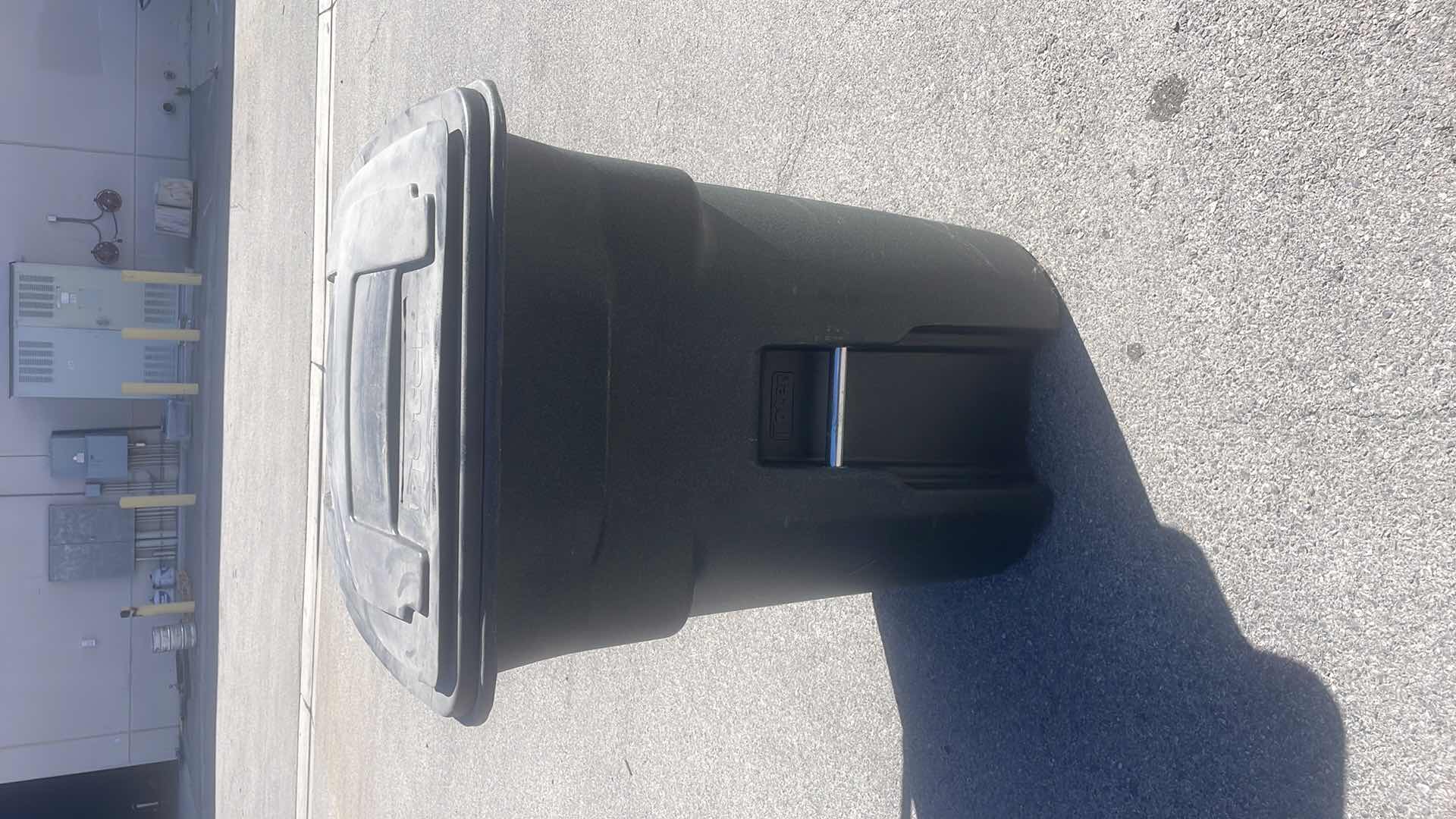 Photo 1 of 96 GALLON TOTER TRASH CAN