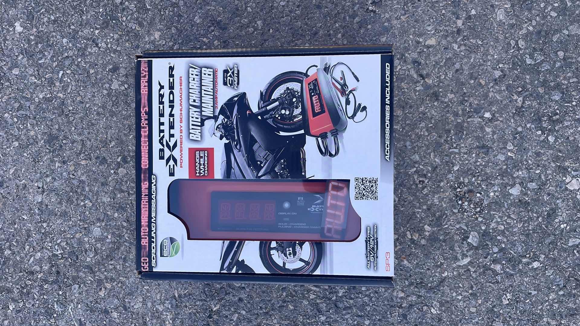 Photo 1 of FACTORY SEALED SCHUMACHER SP1356 3A 6V/12V AUTOMATIC BATTERY CHARGER/MAINTAINER