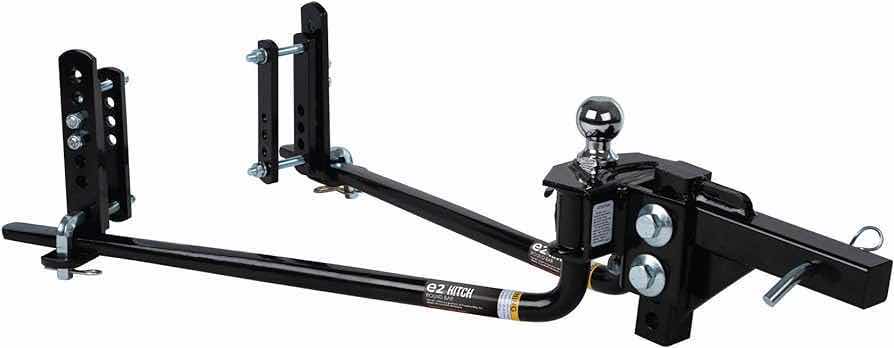 Photo 1 of FASTWAY E2 2-POINT SWAY CONTROL ROUND BAR HITCH, 94-00-1061, 10,000 LBS TRAILER WEIGHT RATING, 1,000 LBS TONGUE WEIGHT RATING, WEIGHT DISTRIBUTION KIT INCLUDES STANDARD HITCH SHANK, BALL IS INCLUDED