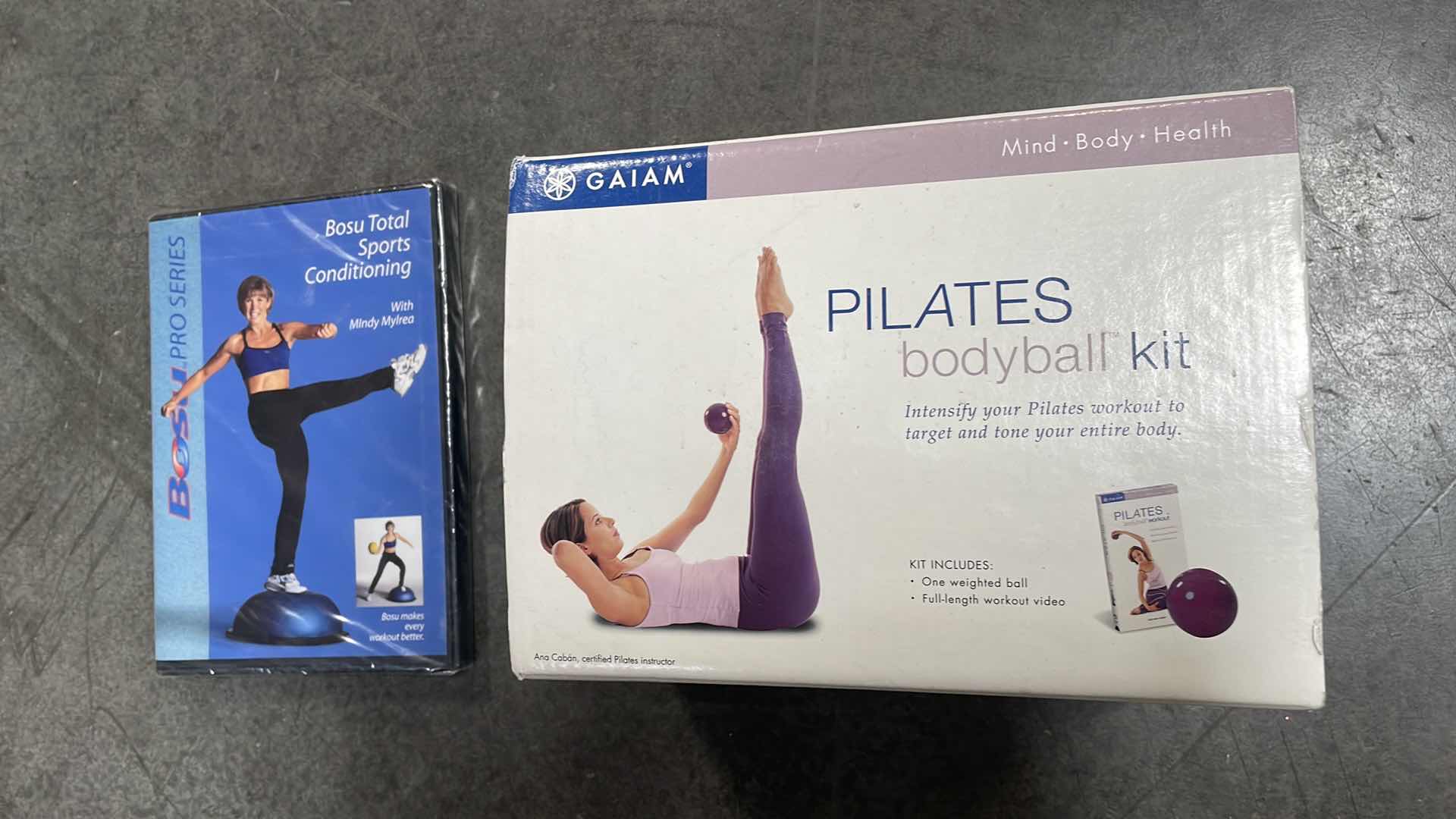 Photo 2 of PILATES BODYBALL KIT AND BOSU BALL TRAINING DVD