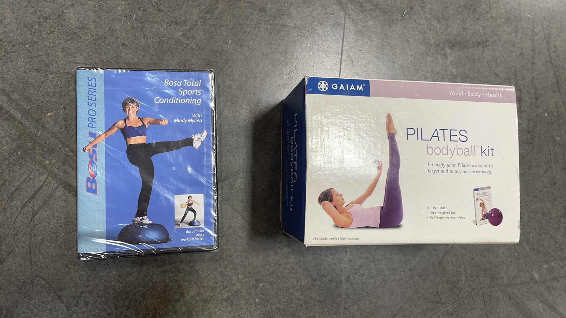 Photo 1 of PILATES BODYBALL KIT AND BOSU BALL TRAINING DVD