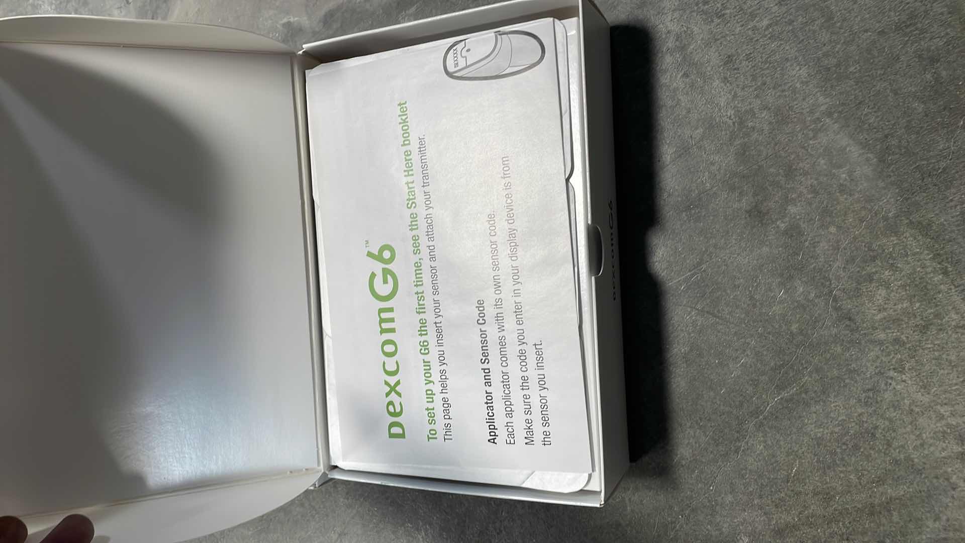 Photo 2 of DEXCOM G SENSORS (6) EXP 11/29/19