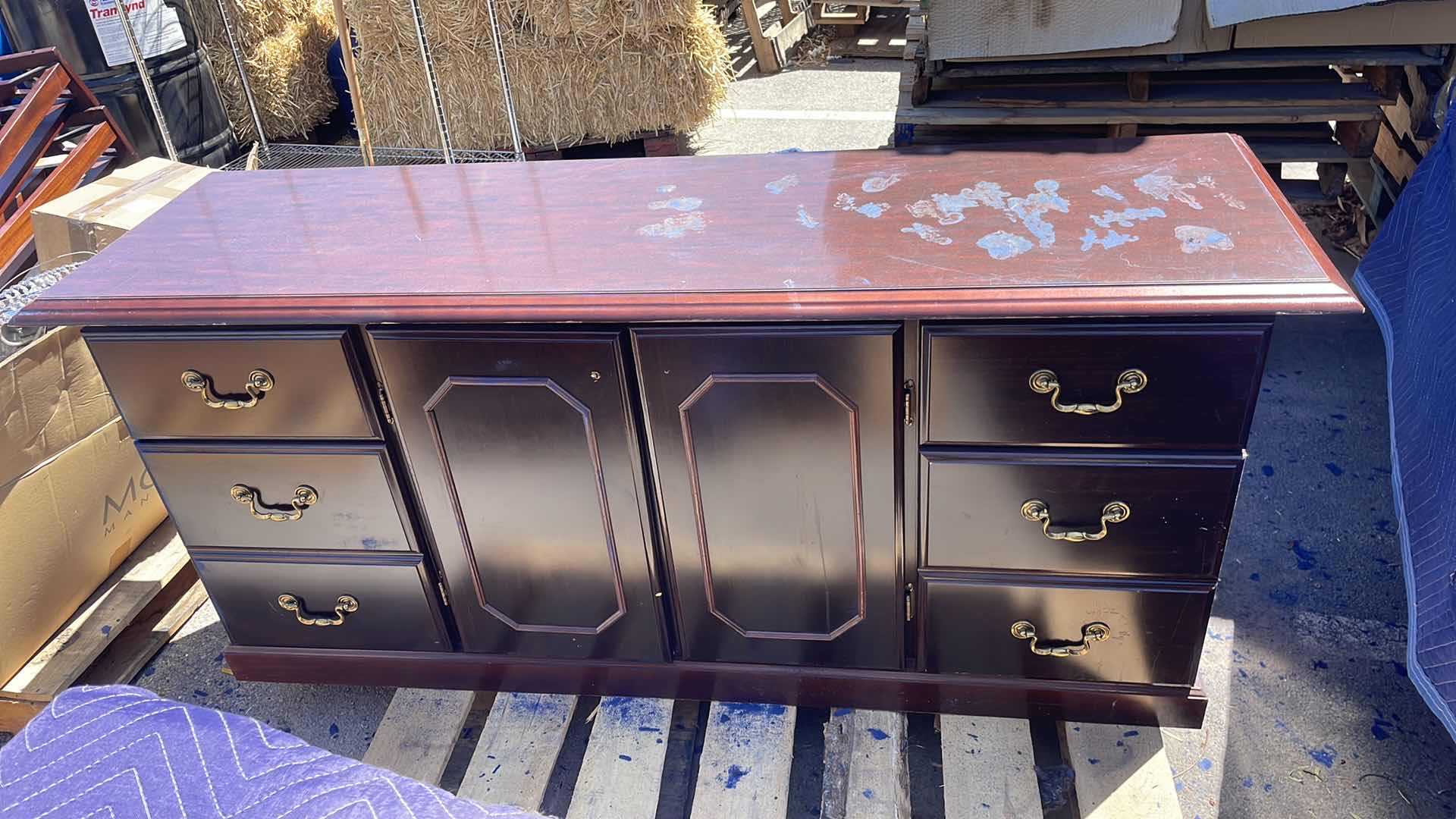 Photo 1 of TRADITIONAL CREDENZA 66” X 20” X 29”