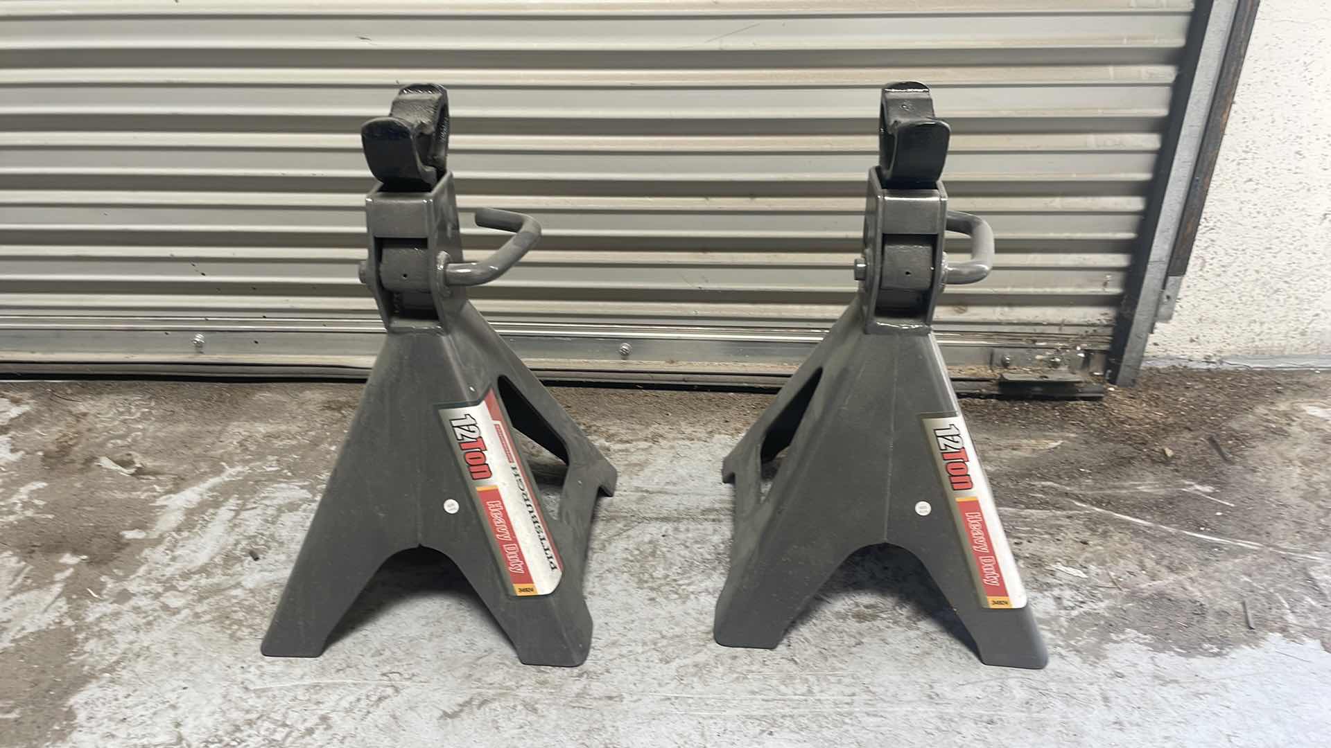 Photo 1 of PITTSBURGH 12 TON HEAVY-DUTY JACK STANDS