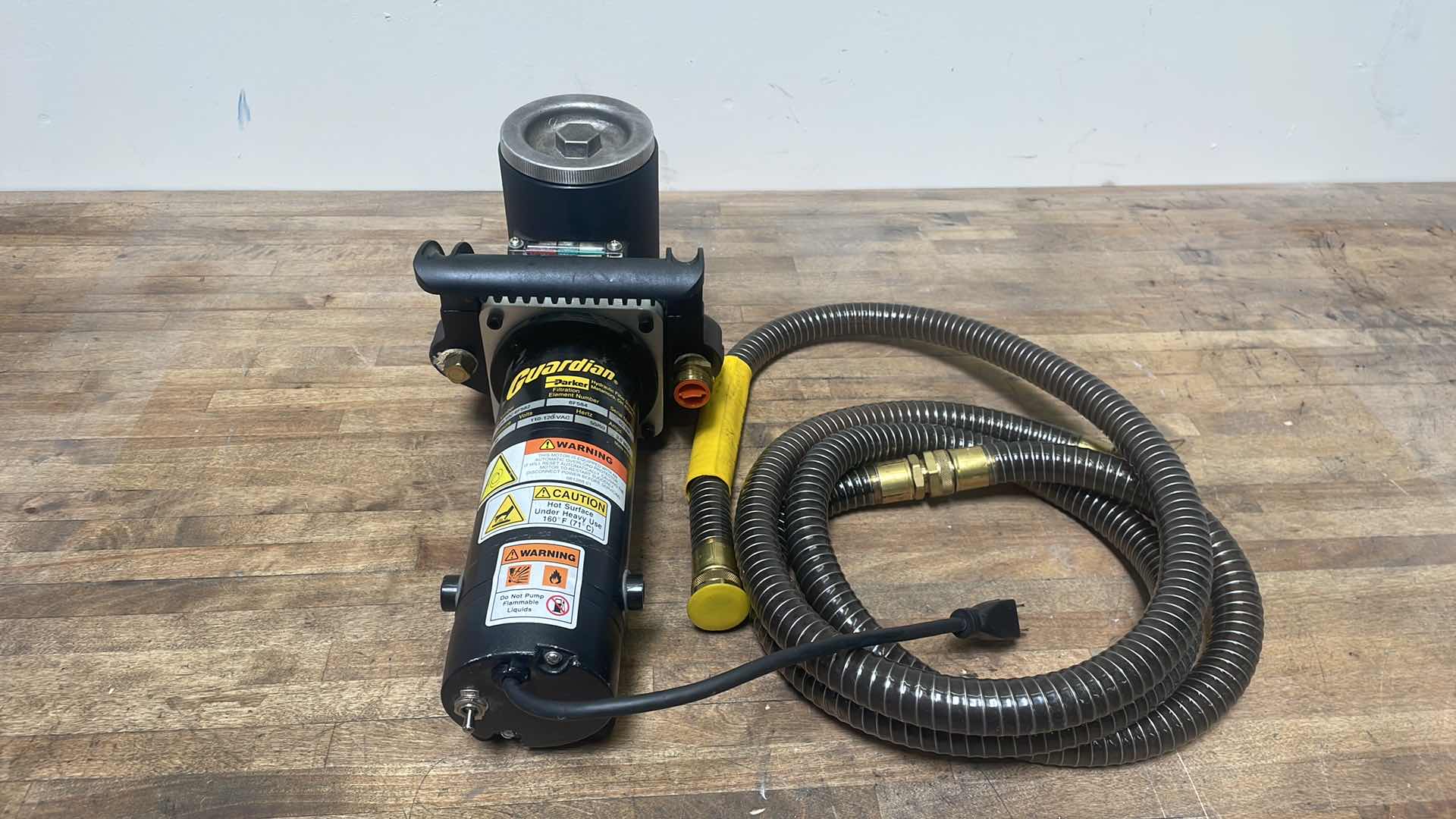 Photo 1 of PARKER HAND HELD HYDRAULIC FILTER UNIT: 50 PSI MAX PRESSURE, GT4-10C-6F582
