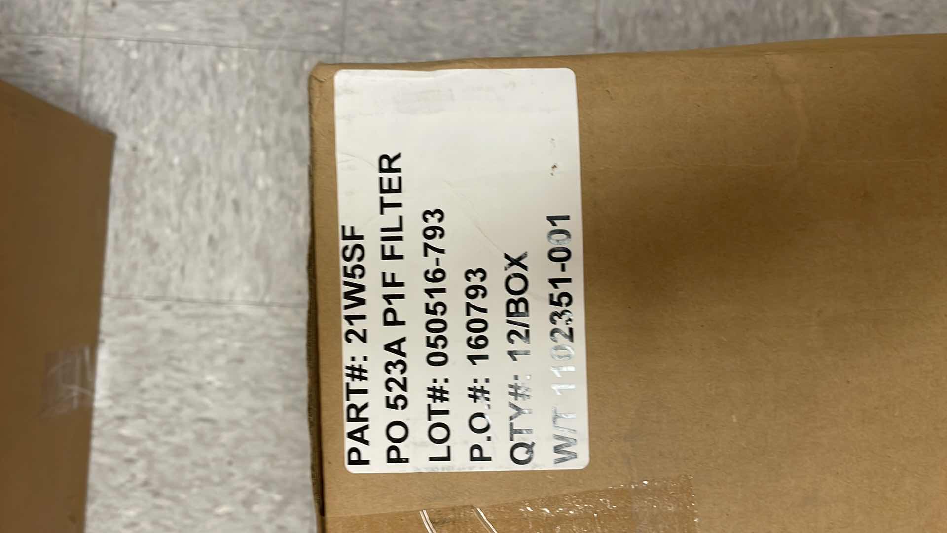 Photo 3 of THE CARY COMPANY PO 523A P1F FILTER 21W5SF LIQUID FILTER BAGS (12)