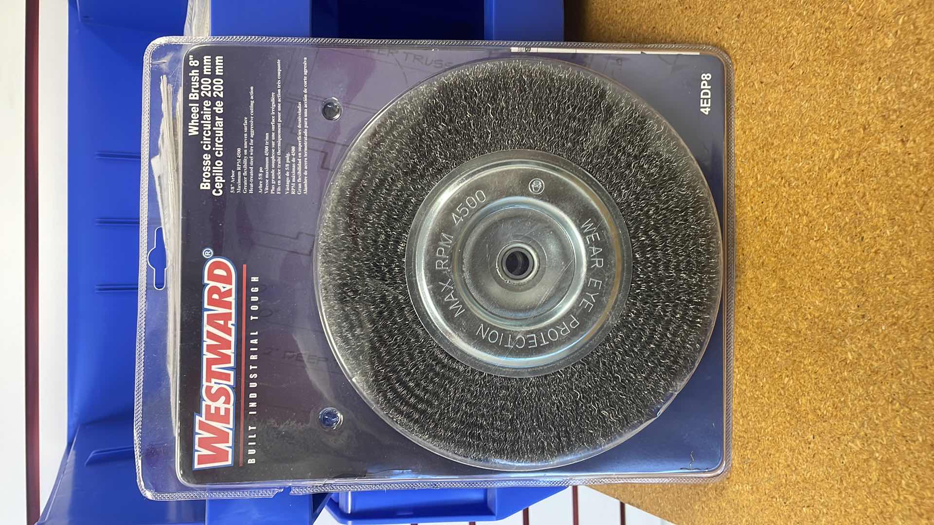 Photo 1 of WESTWARD WHEEL BRUSH 8”