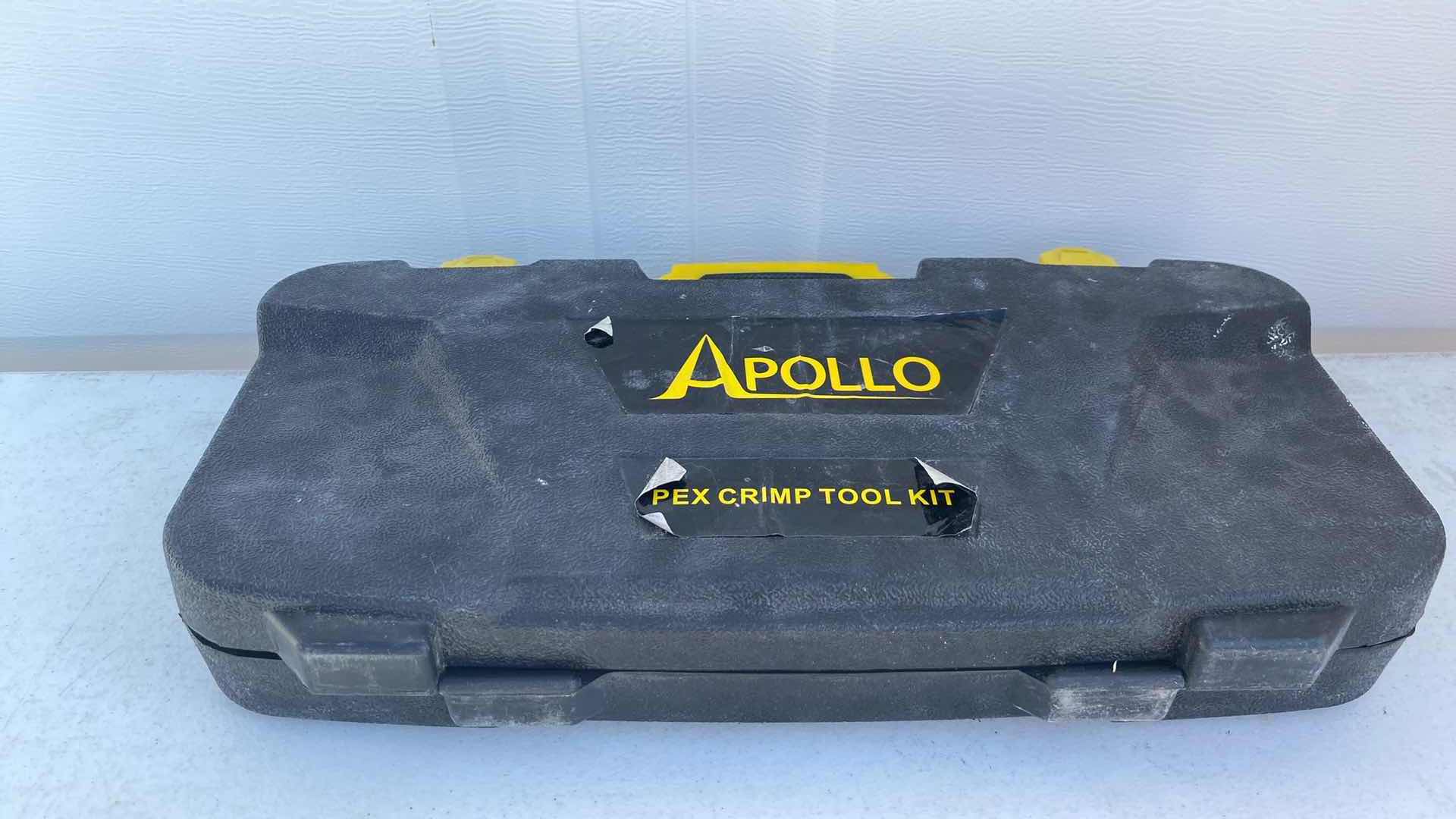 Photo 1 of APOLLO PEX CRIMP TOOL KIT FULL SET