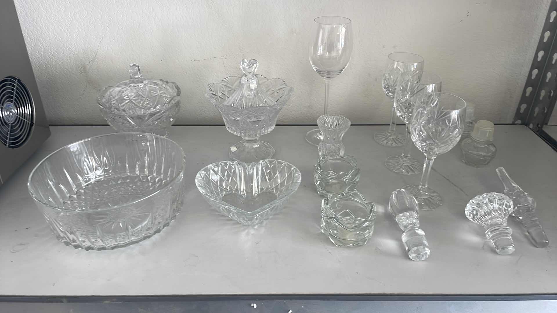 Photo 1 of CRYSTAL AND DECANTER TOPS