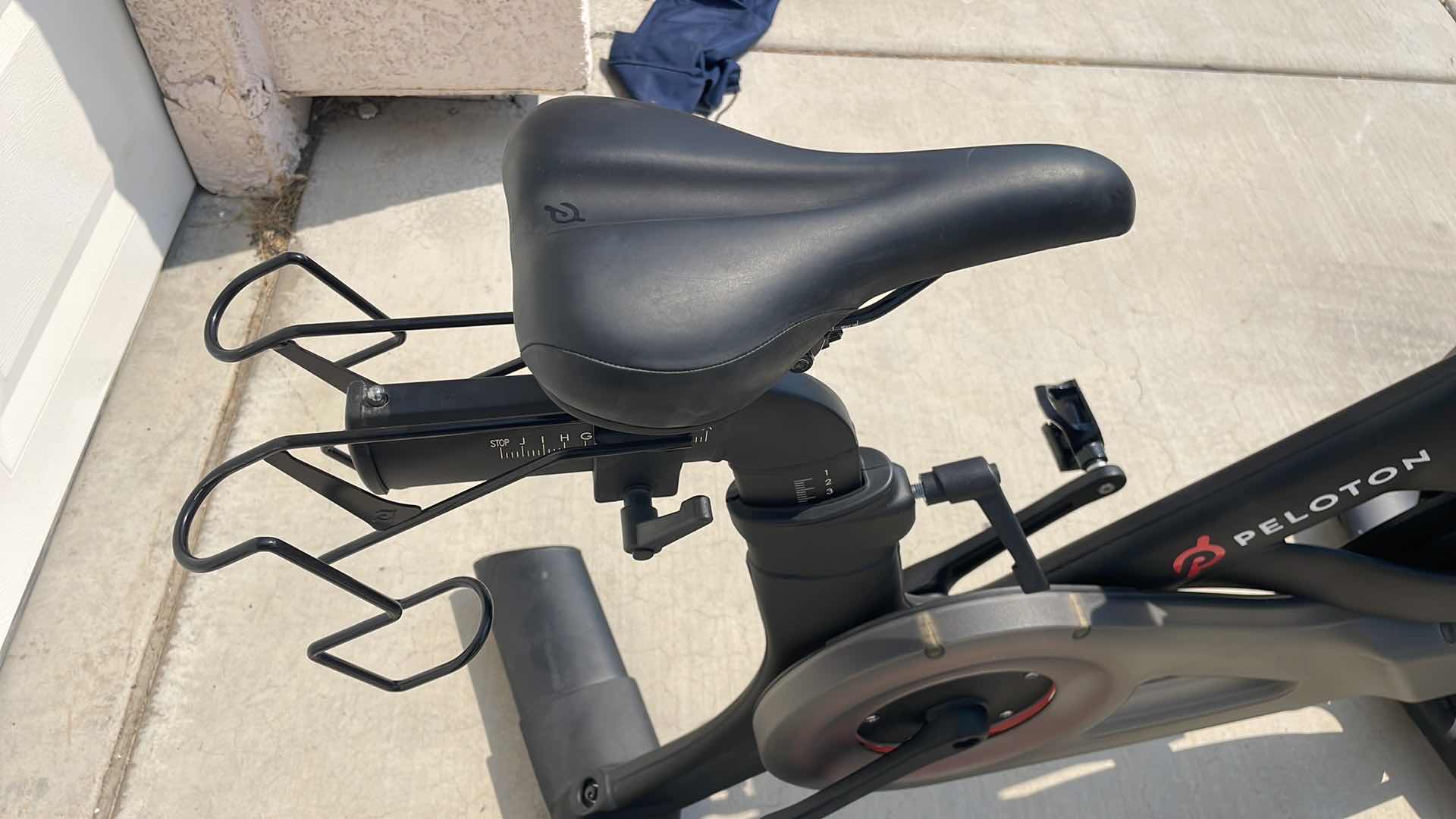 Photo 9 of PELOTON STATIONARY EXERCISE BIKE MODEL PLTN-RB1V1 WITH 2 SHOES SIZE 37 AND 42