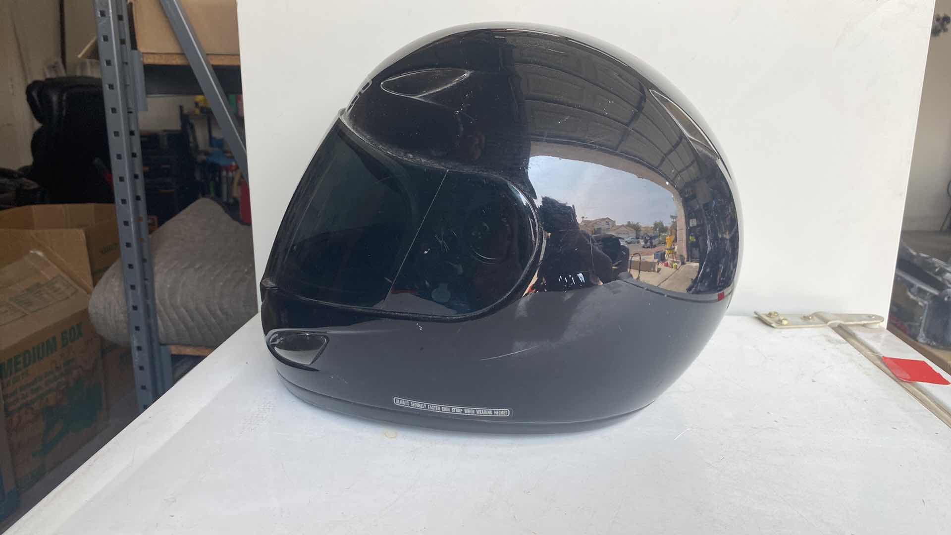 Photo 3 of HJC SMALL FULL FACE STREET MOTORCYCLE HELMET