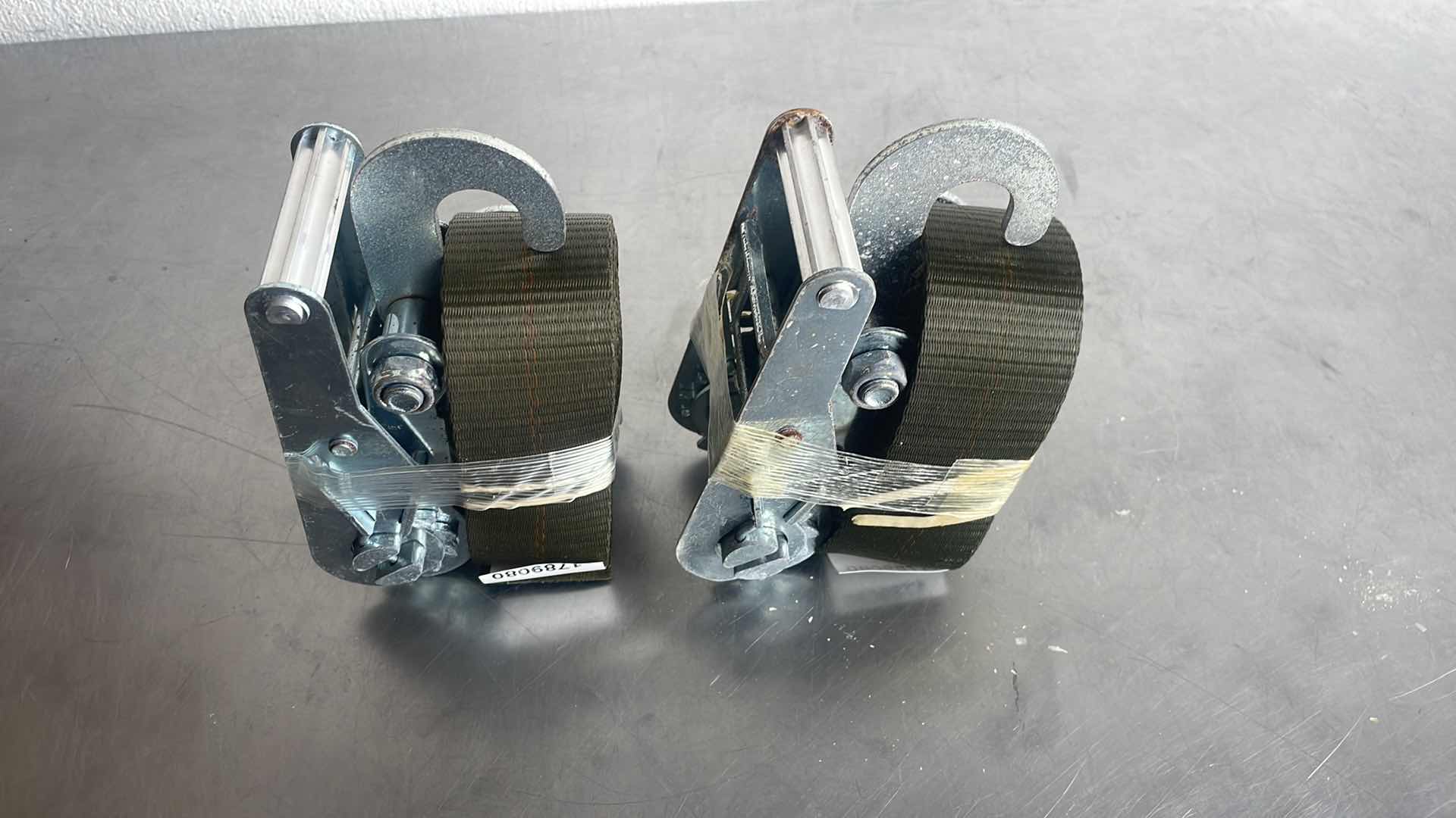 Photo 1 of 2” RATCHETING STRAPS UNKNOWN LENGTH