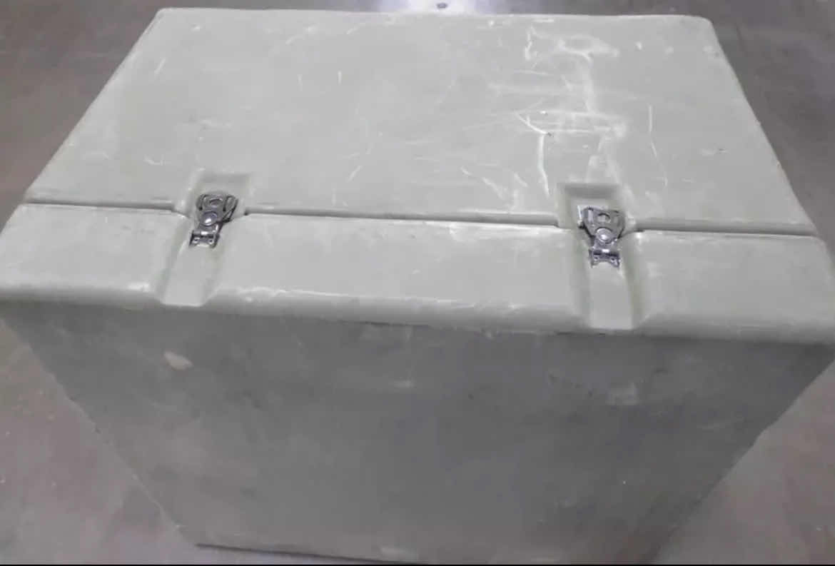 Photo 1 of MILITARY FIELD DESK WITH DRAWERS