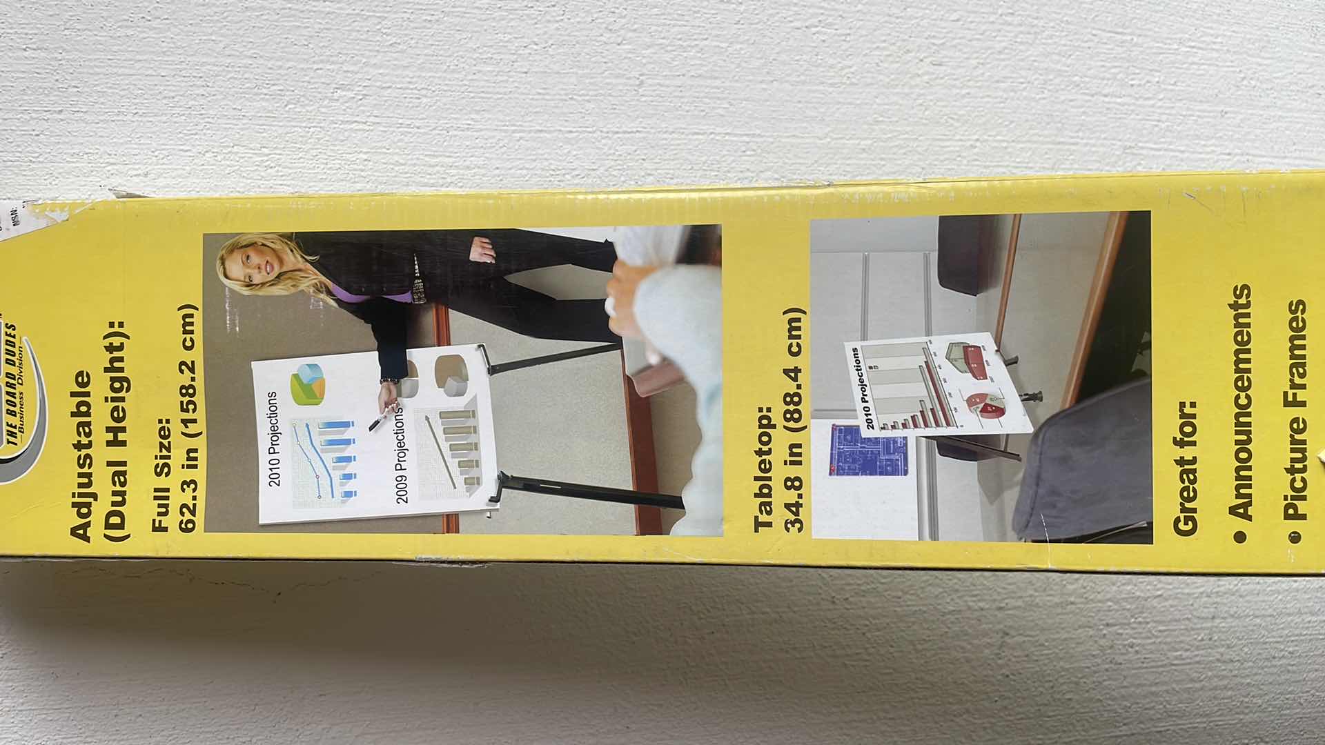 Photo 1 of THE BOARD DUDES ADJUSTABLE DUAL HEIGHT DISPLAY EASEL