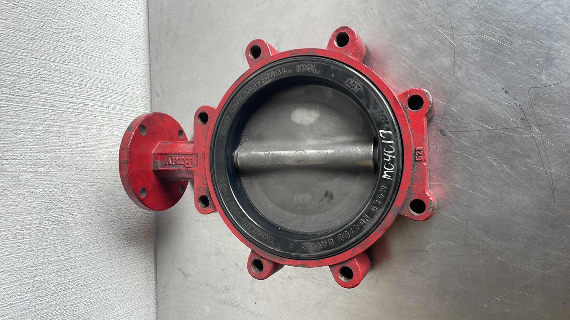 Photo 1 of BRAY 8” BUTTERFLY VALVE