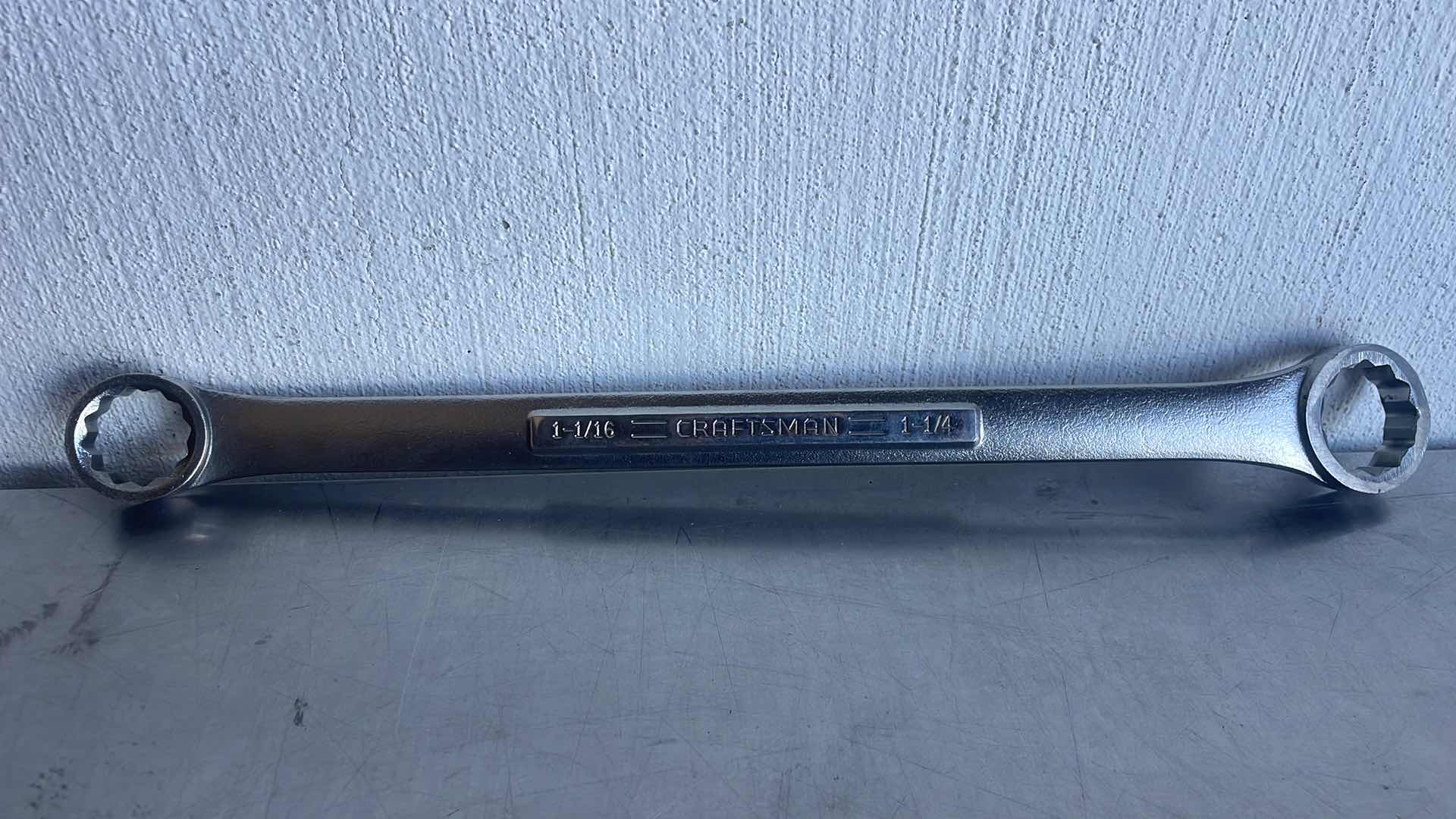 Photo 1 of CRAFTSMAN 1-1/16" X 1-1/4" OFFSET BOX END WRENCH USA