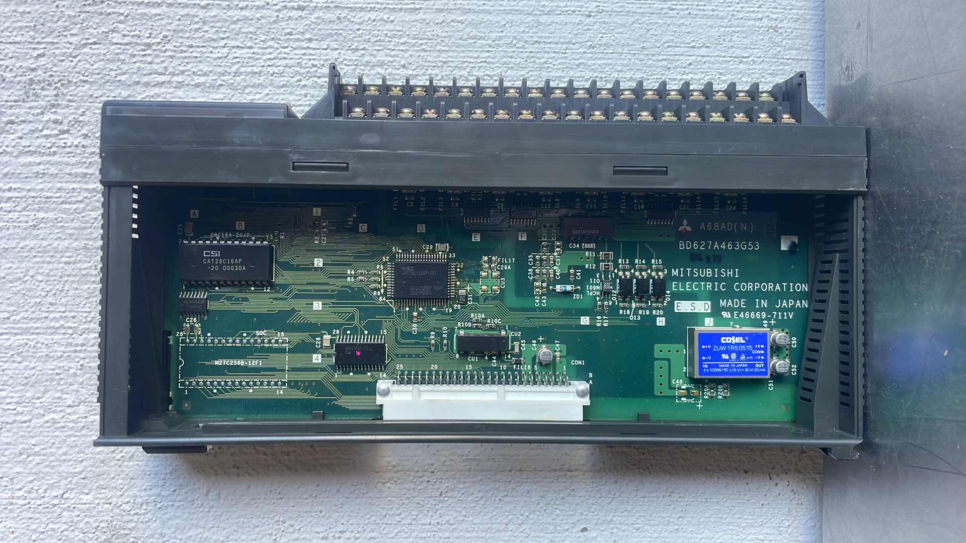 Photo 1 of MITSUBISHI A68AD ANALOG-TO-DIGITAL (A/D) CONVERTER MODULE