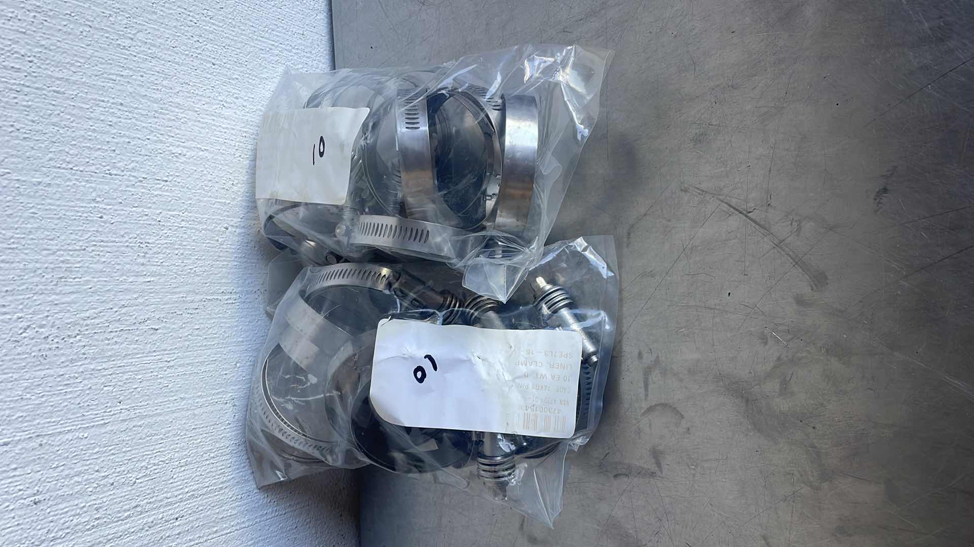 Photo 1 of BREEZE 64036 STAINLESS 1-13/16”- 2-3/4" 46-70MM HOSE CLAMPS USA 2-10PACKS