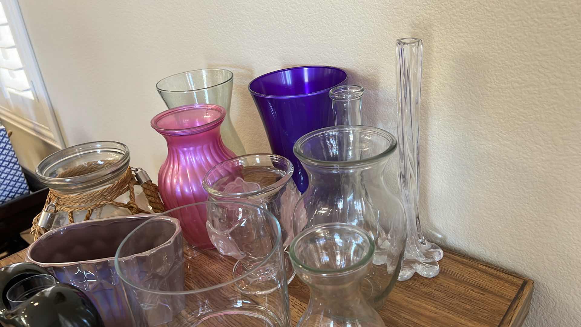 Photo 4 of 13 GLASS FLORAL VASES