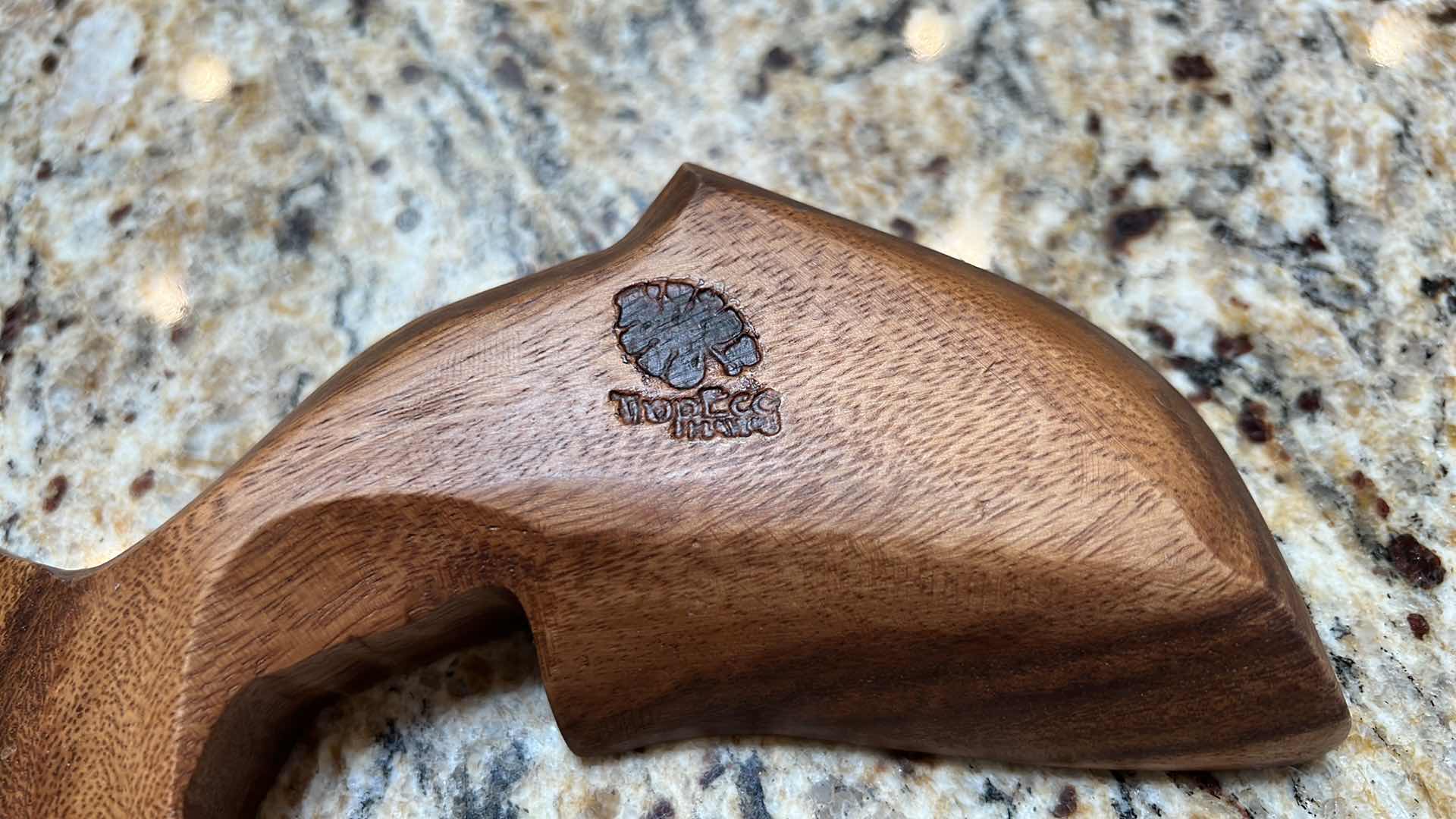 Photo 4 of 2 WOOD DOLPHIN SPOON HOLDERS