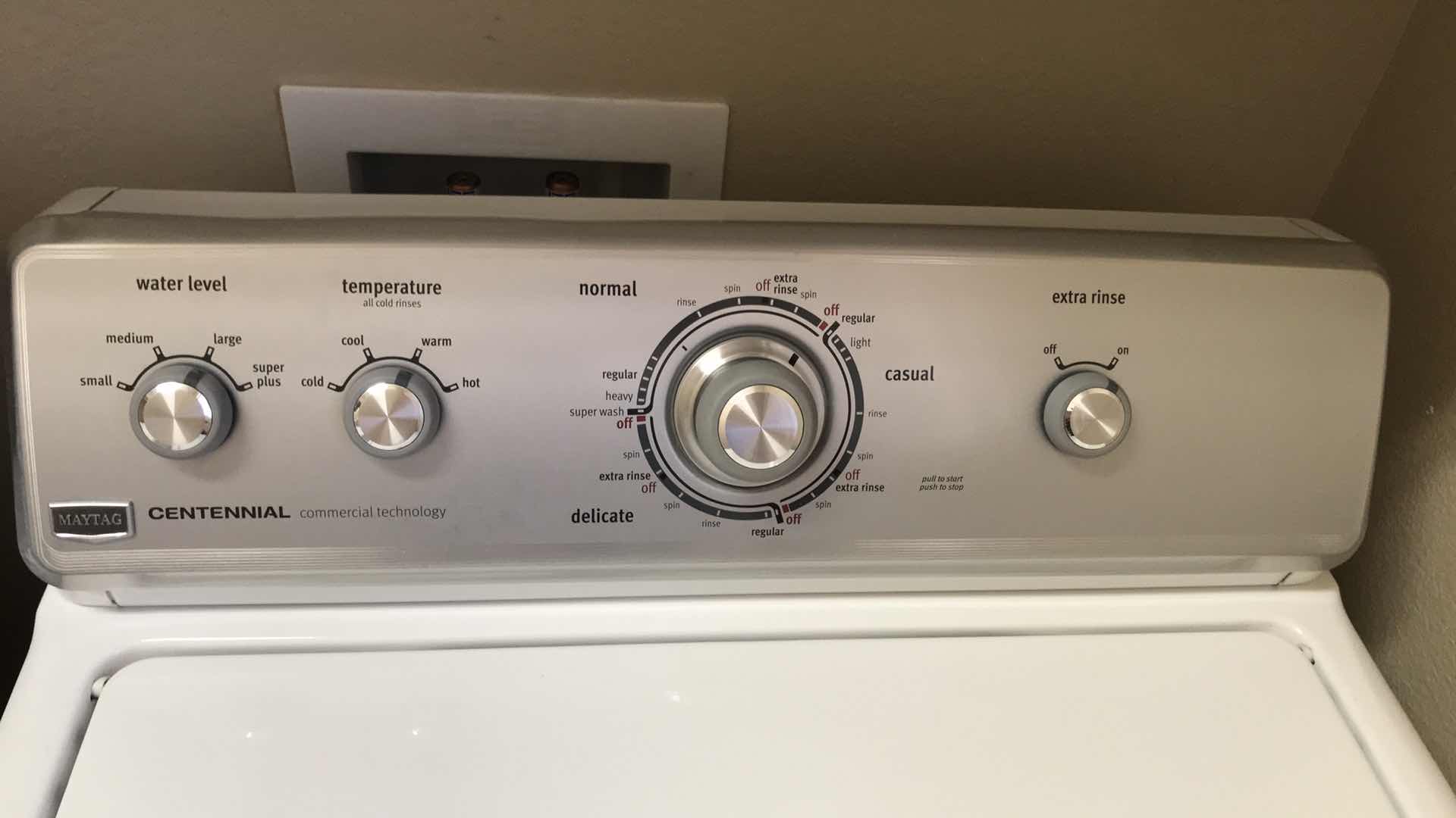 Photo 2 of MAYTAG CENTENNIAL WASHER