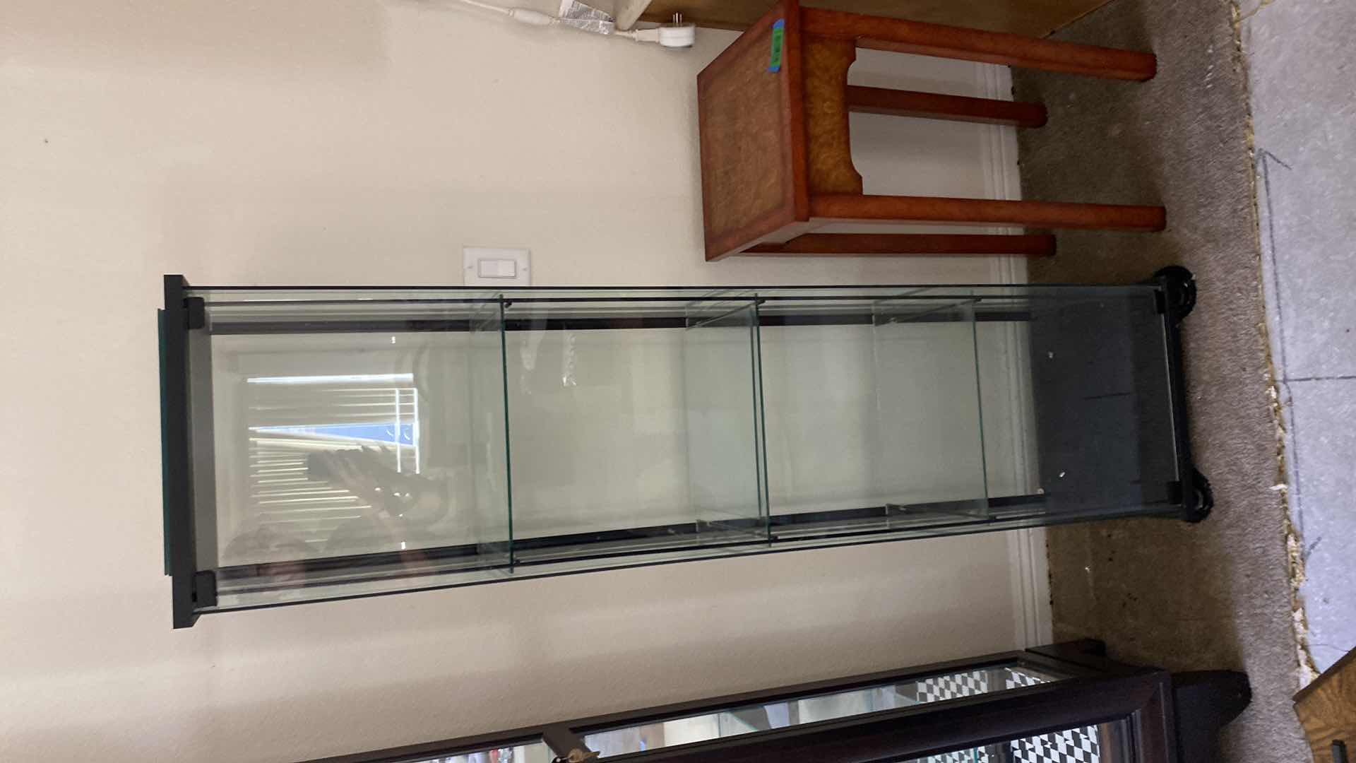 Photo 1 of GLASS DISPLAY CASE 17 x 14.5 x 64.5H