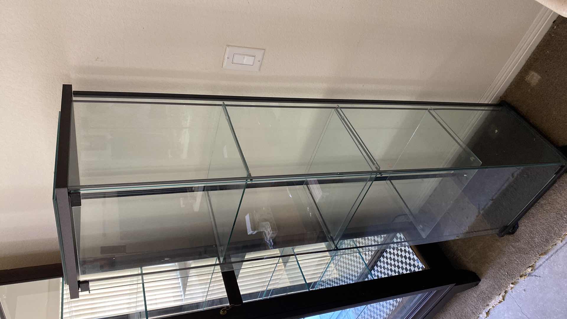 Photo 2 of GLASS DISPLAY CASE 17 x 14.5 x 64.5H
