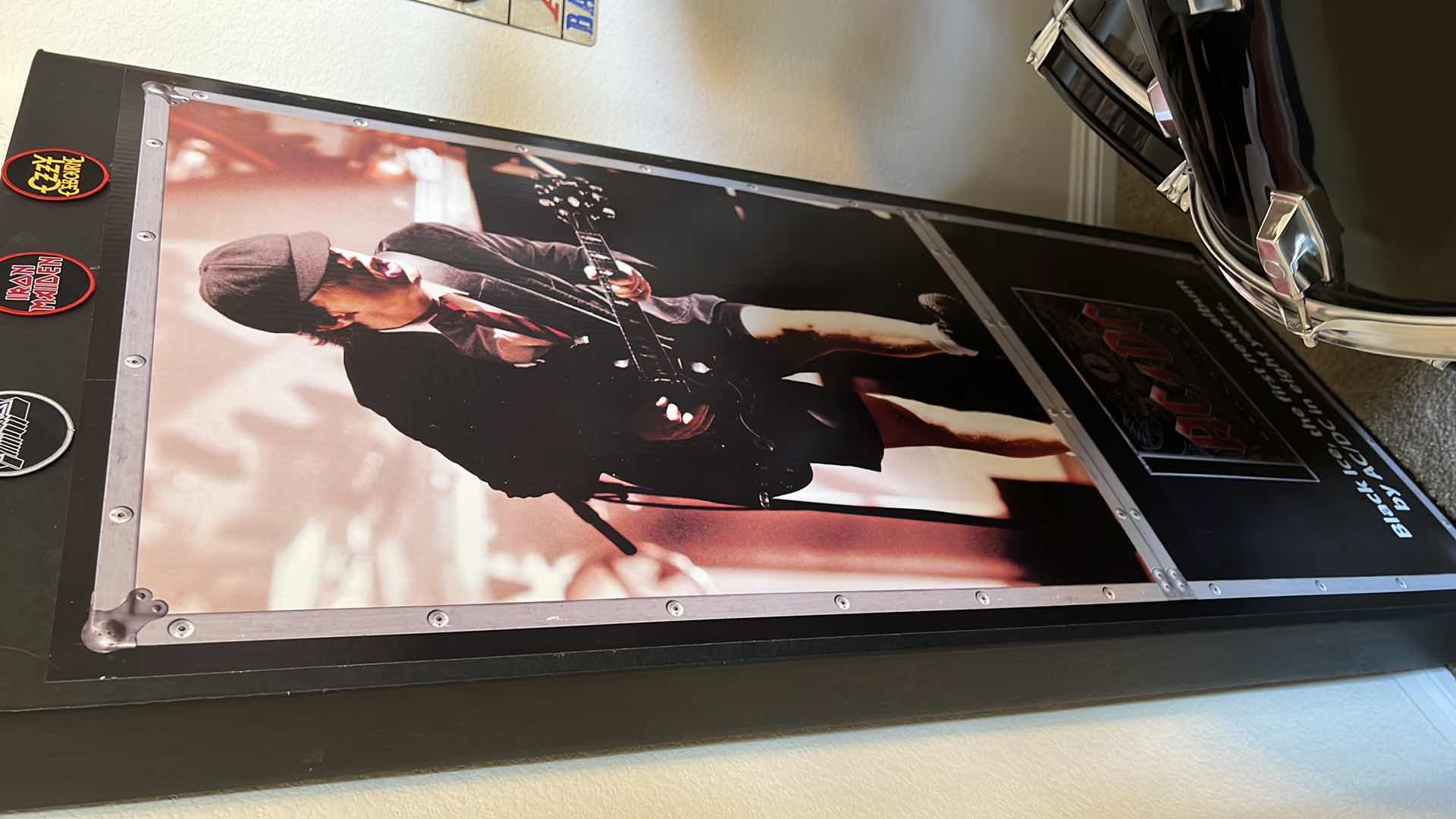 Photo 1 of PROMOTIONAL POSTER AC/DC BLACK ICE 24 x 53