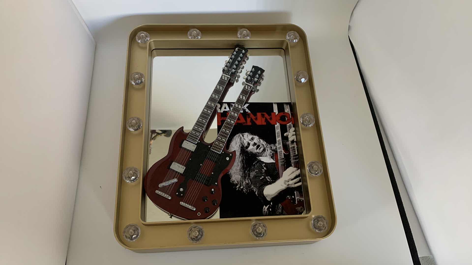 Photo 2 of HAND CRAFTED FRANK HANNON (TESLA) WALL HANG FRAME. 9” X 12”