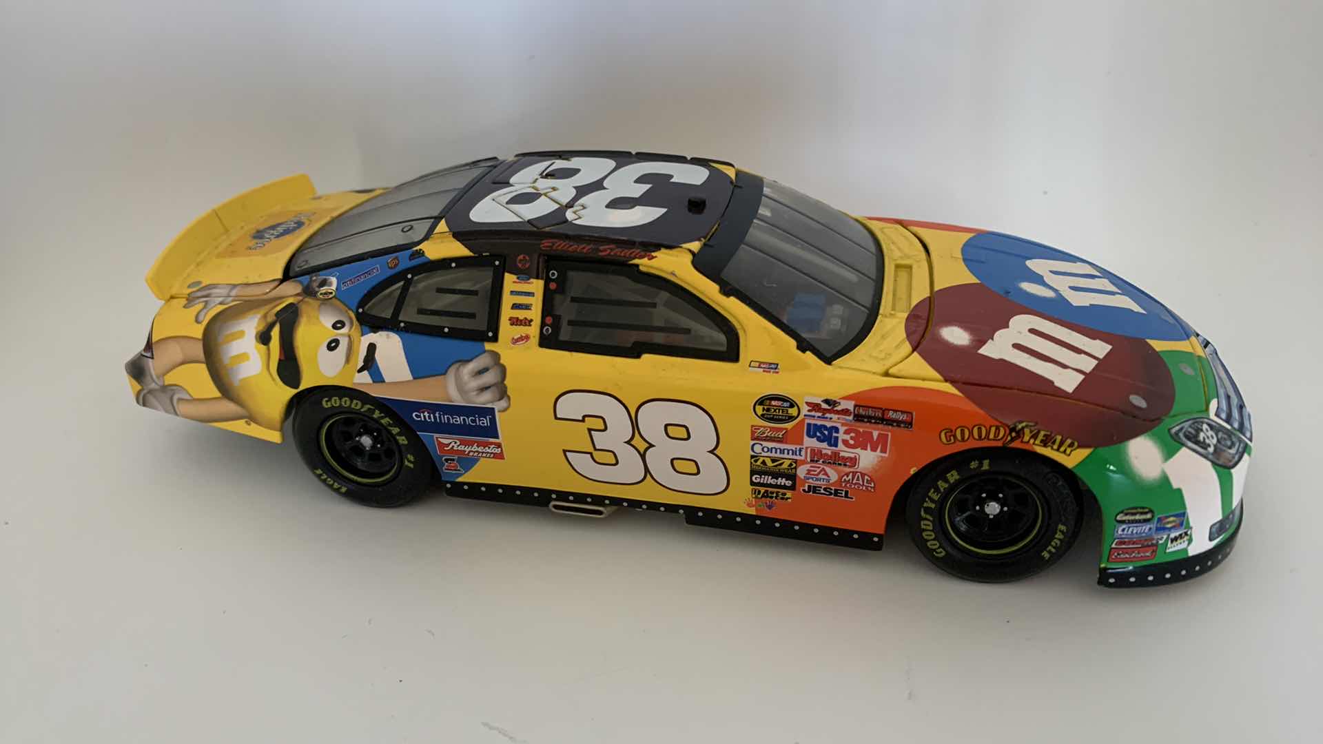 Photo 1 of M & M #38 ELLIOTT SADLER DIE CAST RACE CAR.