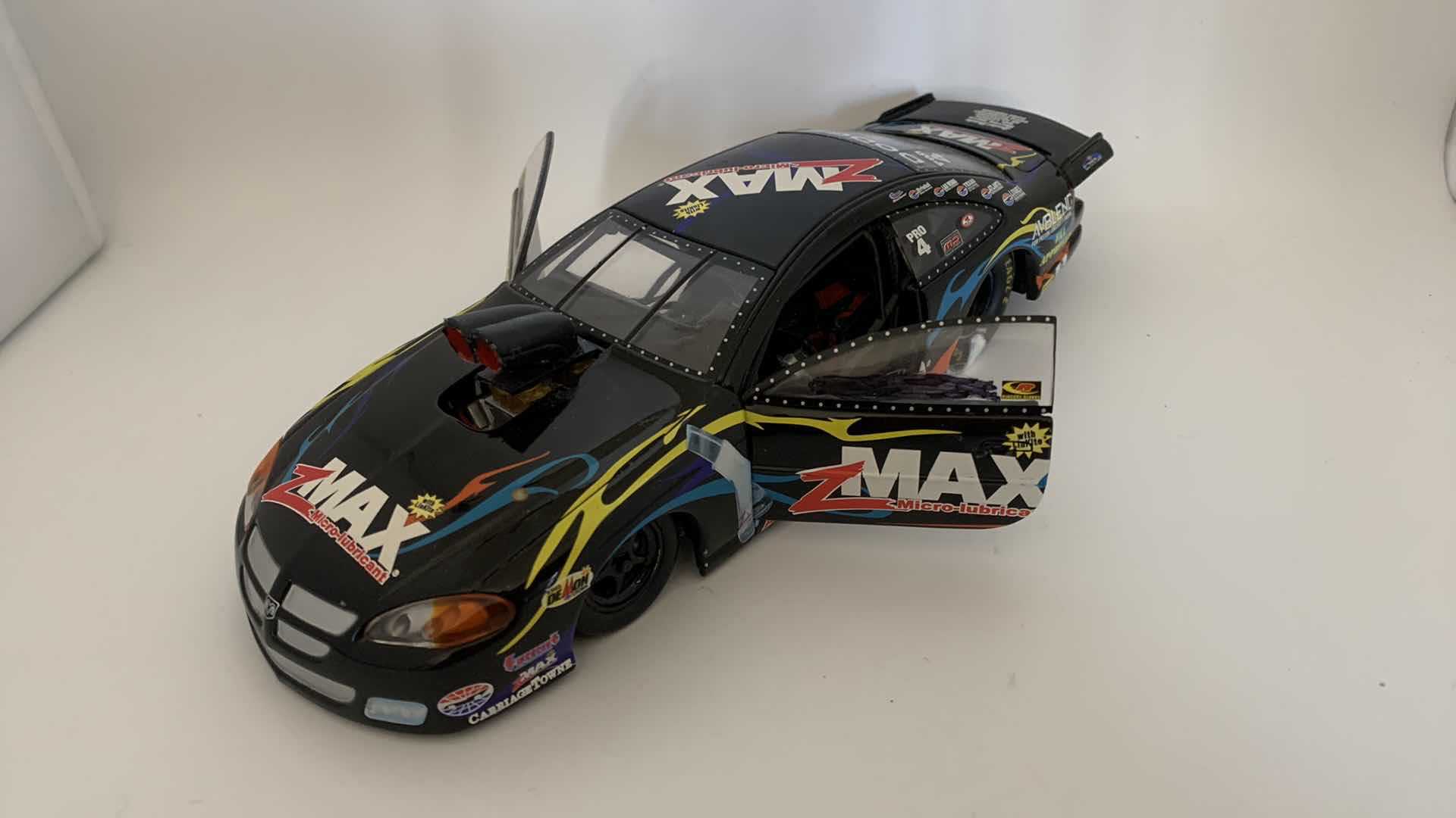 Photo 2 of Z MAX PRO STOCK DIE CAST RACE CAR.