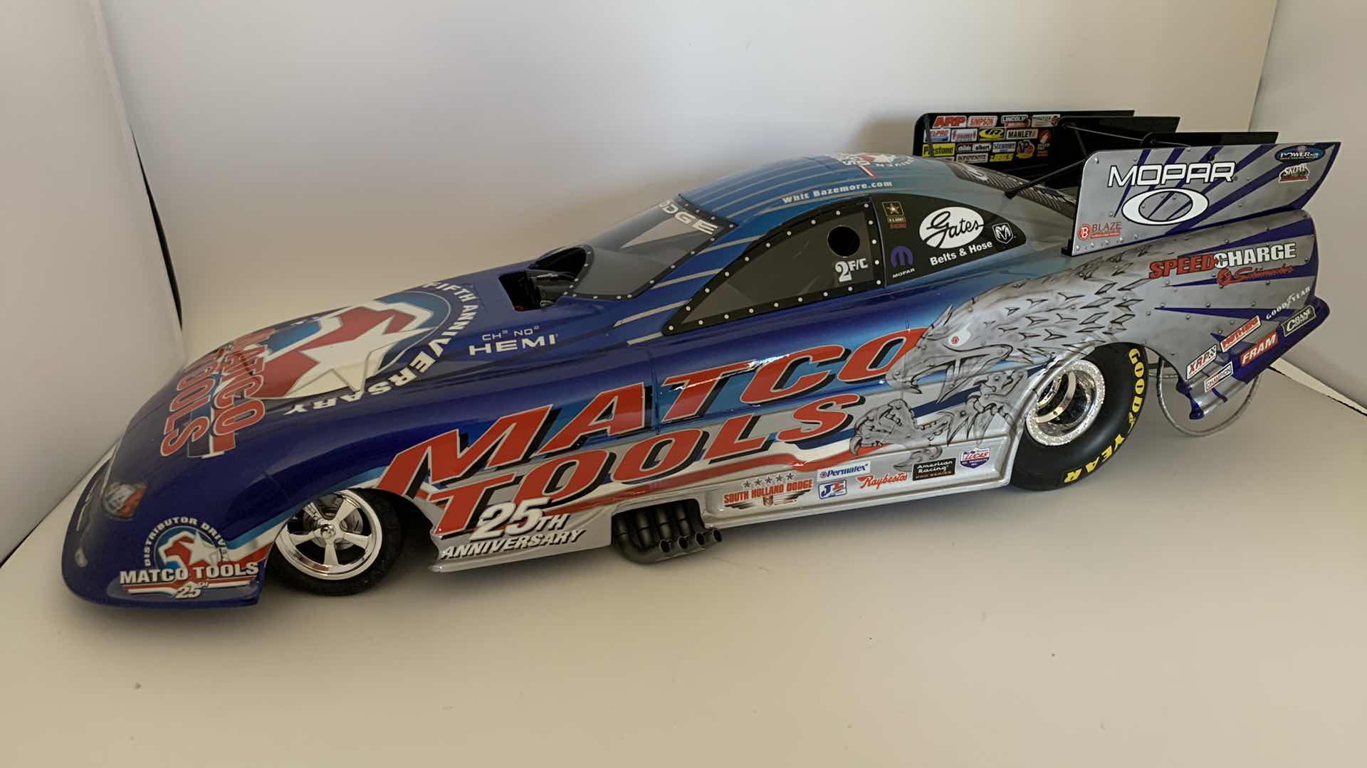 Photo 1 of WHIT BAZEMORE FUNNY CAR MODEL.