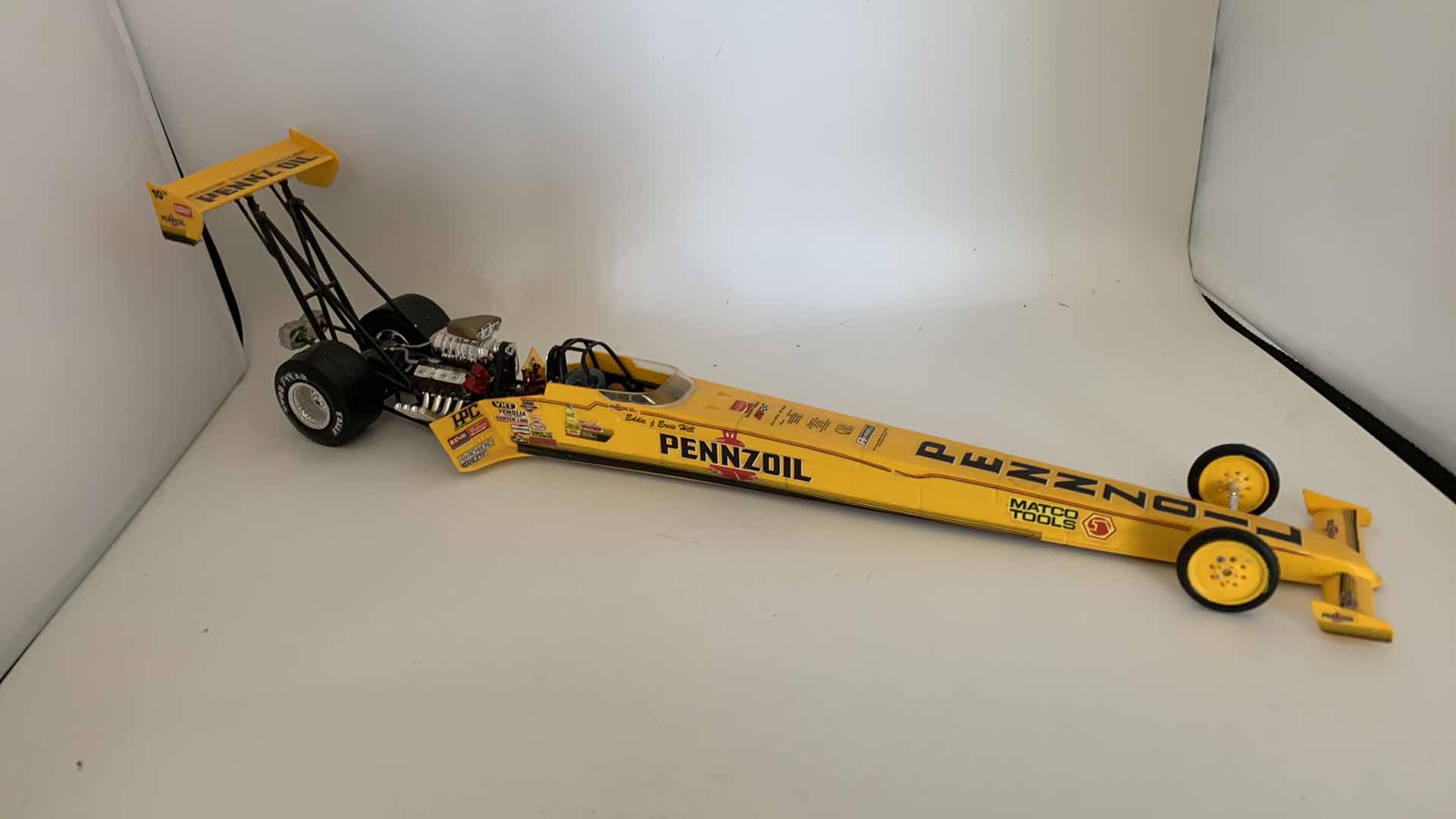 Photo 3 of PENNZOIL TOP FUEL PLASTIC RACE CAR.