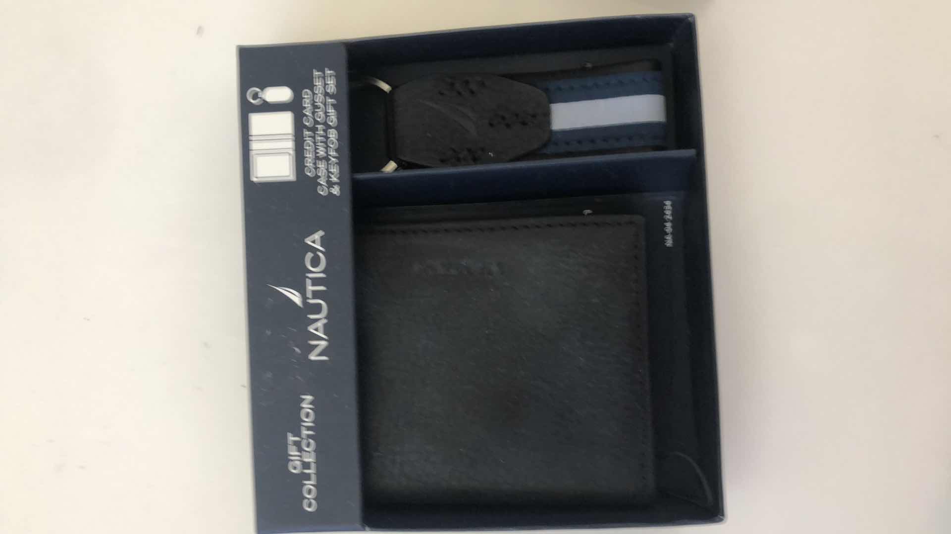 Photo 2 of TWO NEW NAUTICA CREDIT CARD CASES W/ KEY FOB AND KEY HOLDER